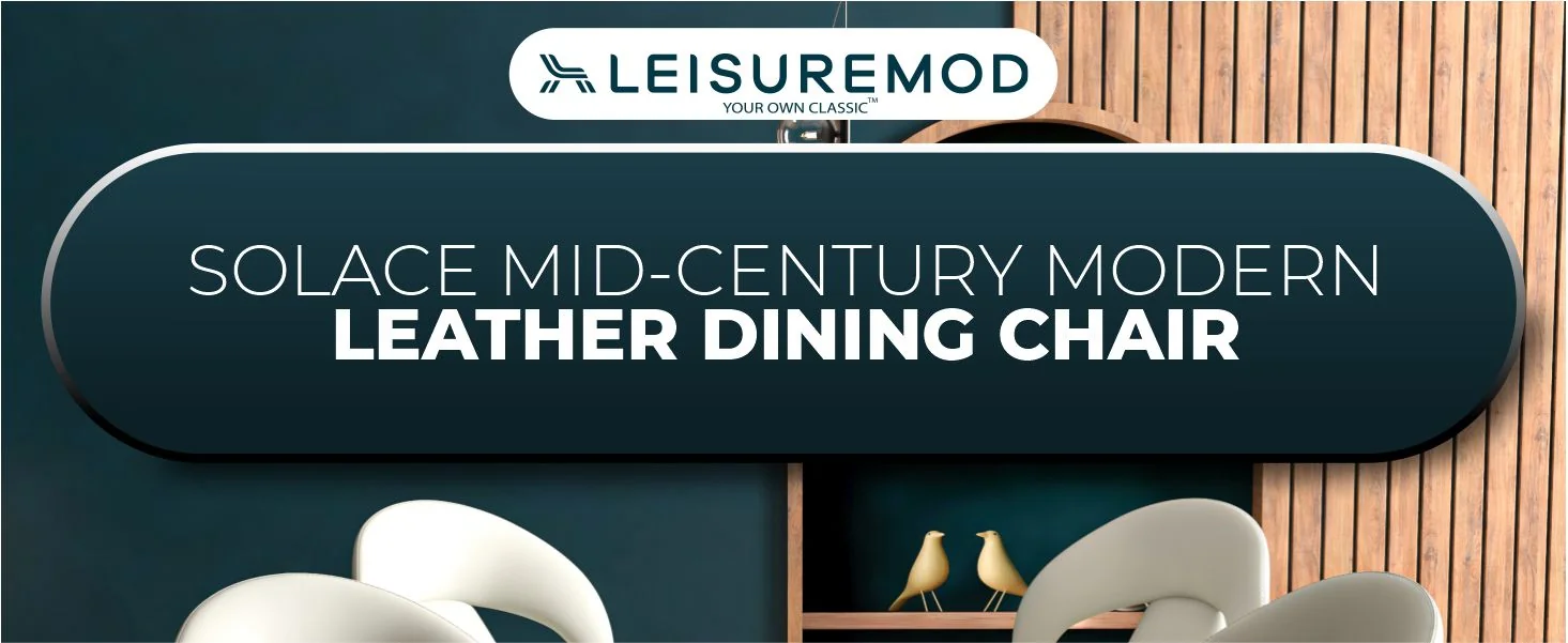 Solace Series Modern Dining Chair in White Set of 2