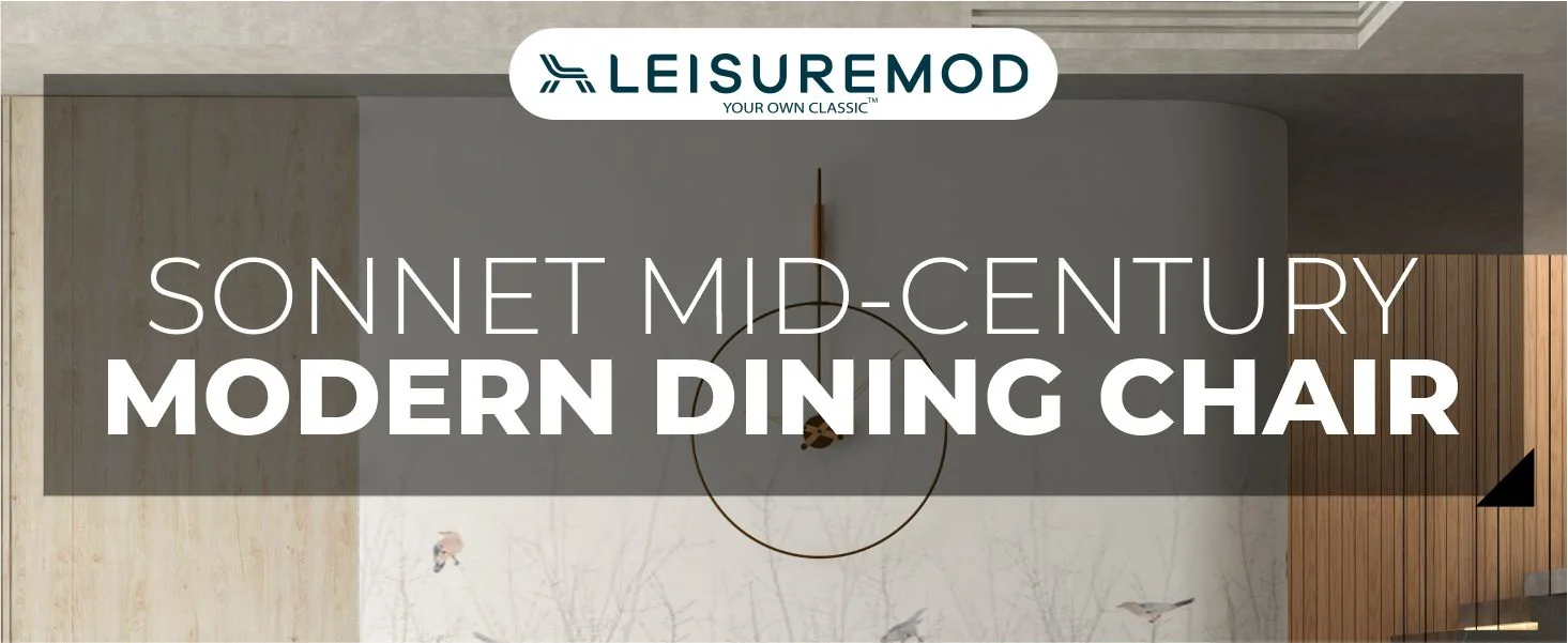 Sonnet Series Modern Dining Chair in Coconut White Fabric