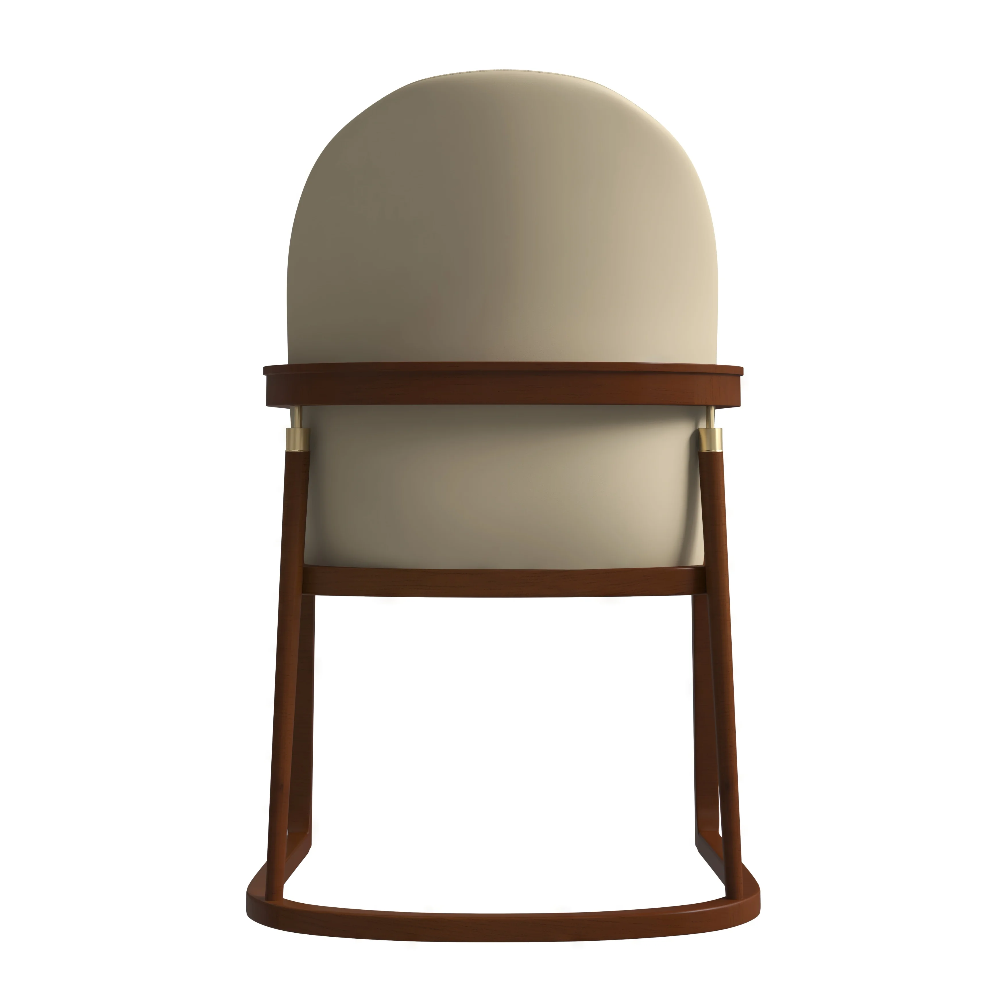 Svelta Elegant Wooden Dining Chair in Toupe