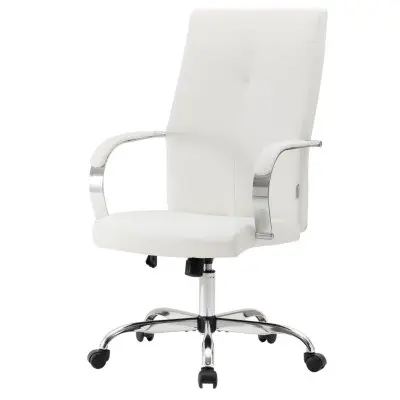 Sonora Modern High-Back Leather Office Chair