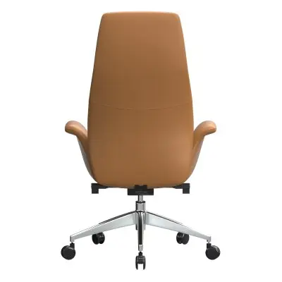 Summit Series Tall Office Chair In Acorn Brown Leather