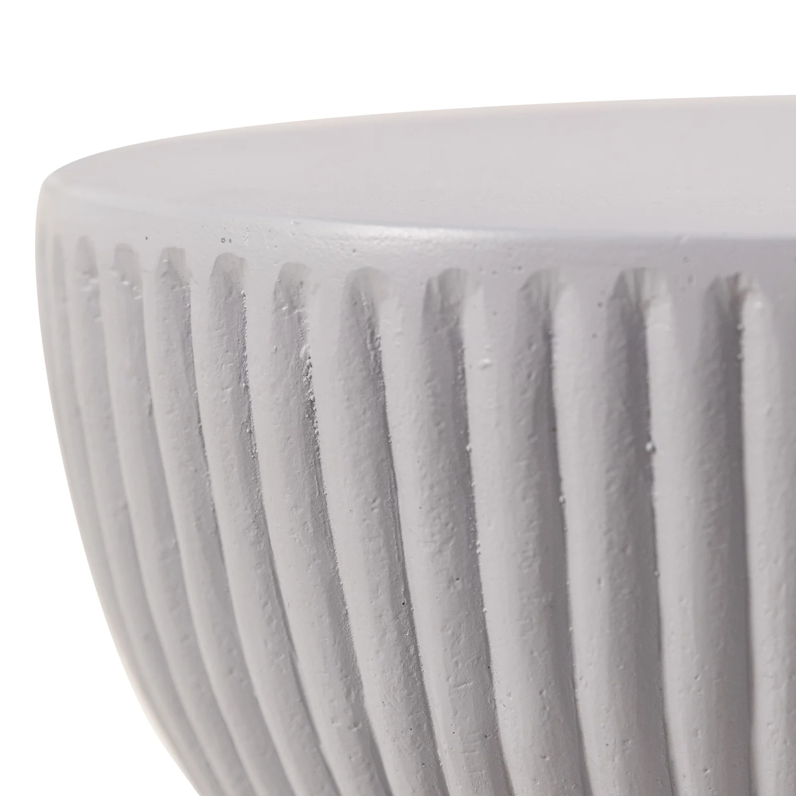 Modern Side End Table Spire Series In Grey