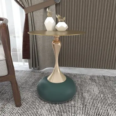 Savoy Collection Modern End Table In Green
