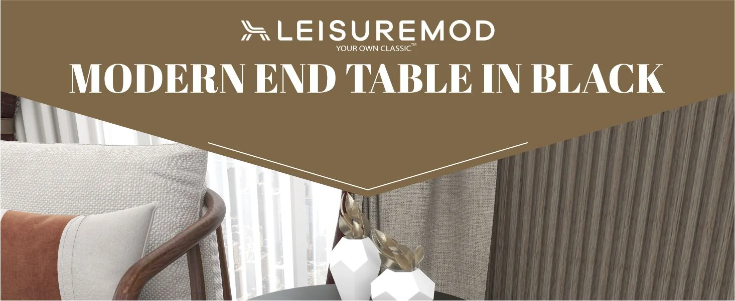 Savoy Collection Modern End Table In Grey