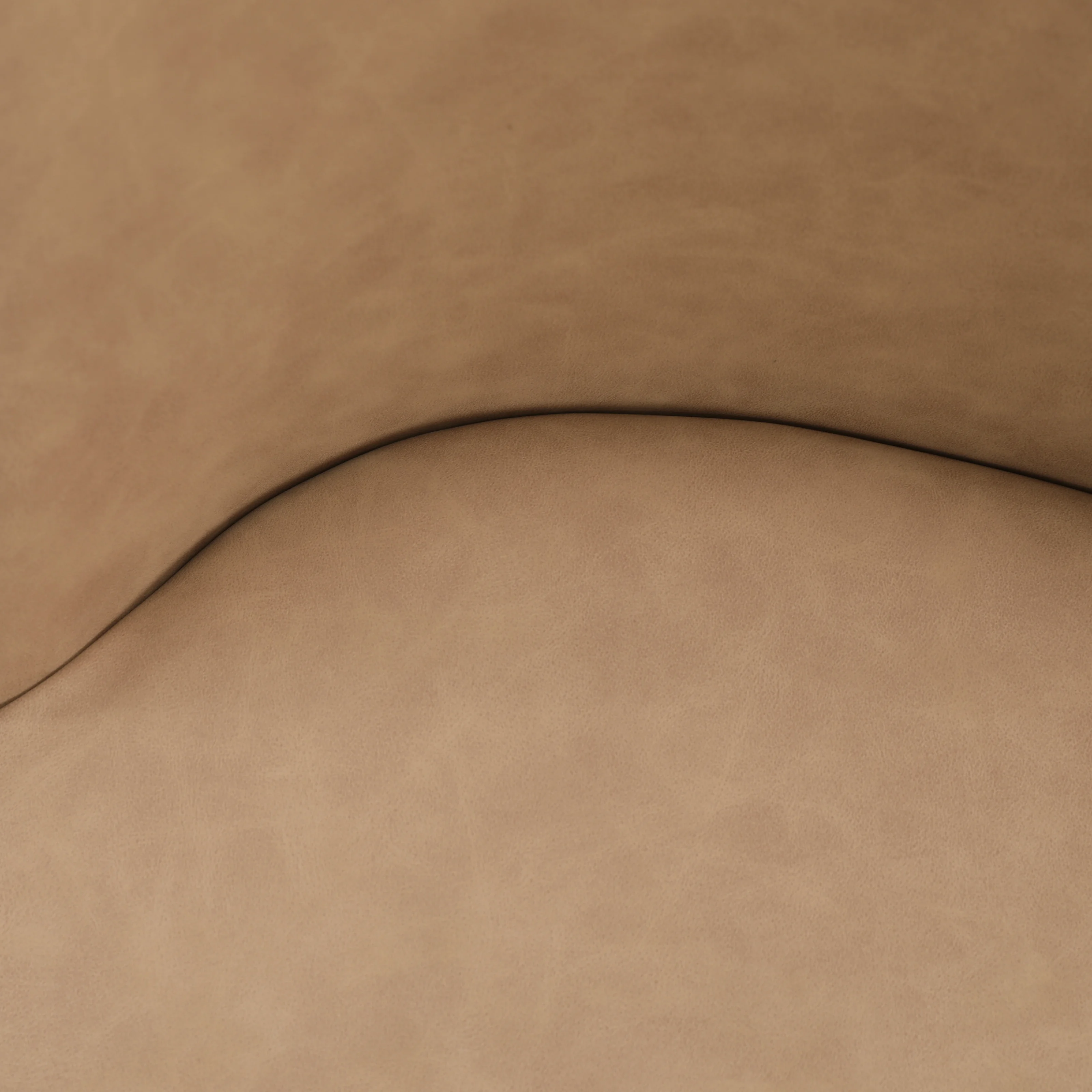 Voren 7-Piece Dining Set with 55" Rectangular Dining Table in Deep Grey Sintered Stone Top and 6 Leather Dining Side Chair in Walnut/Brown