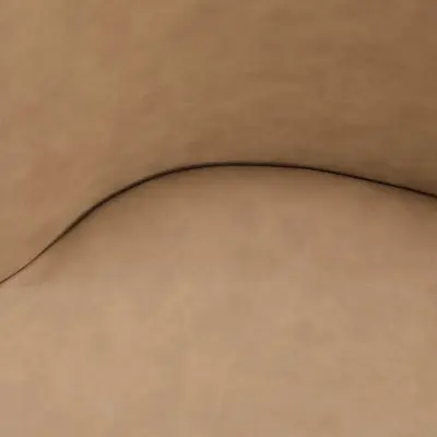 Zayle 7-Piece Dining Set with 55" Rectangular Dining Table in White Grey Sintered Stone Top and 6 Leather Dining Side Chair in Walnut/Brown