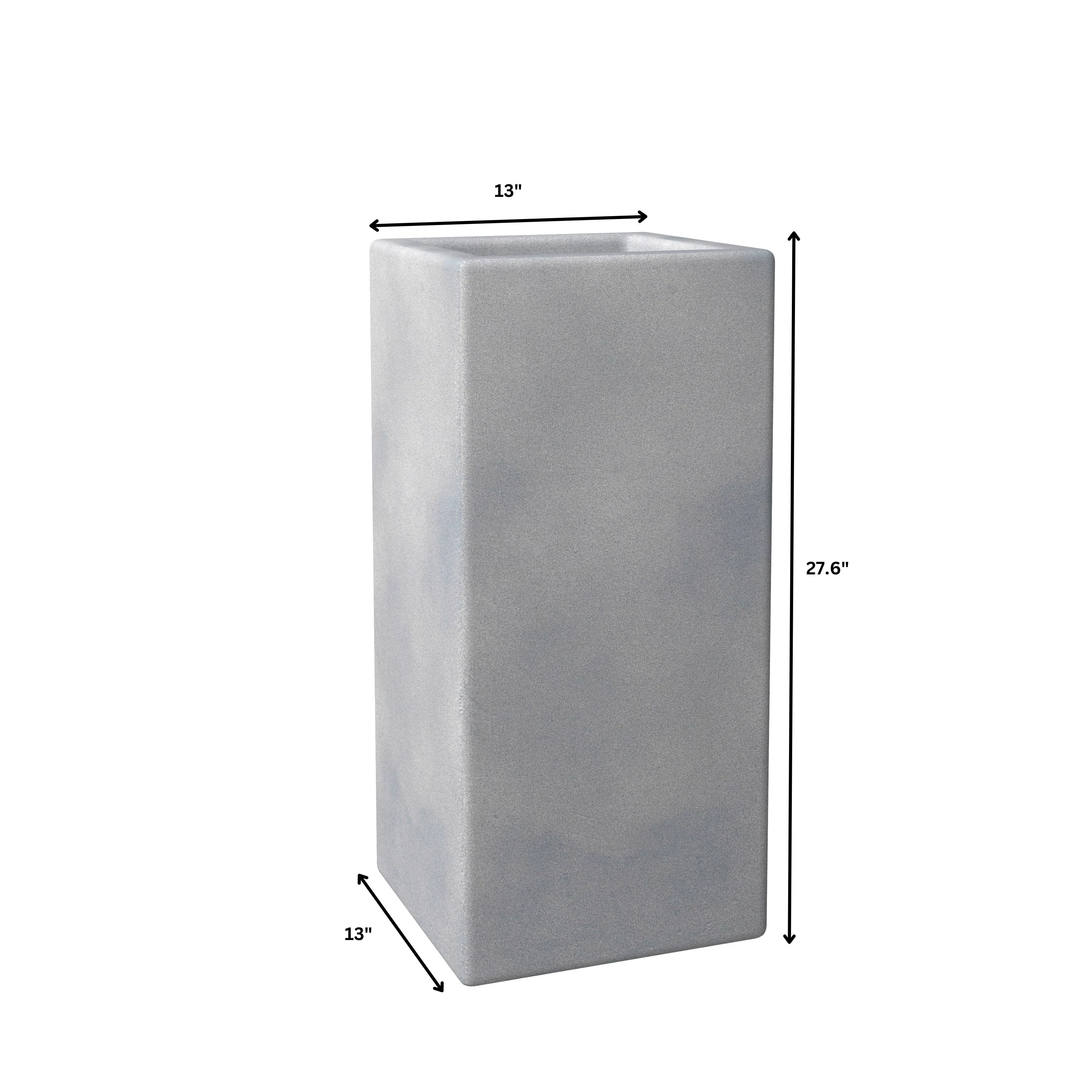 Terra Planter Set Aged Concrete