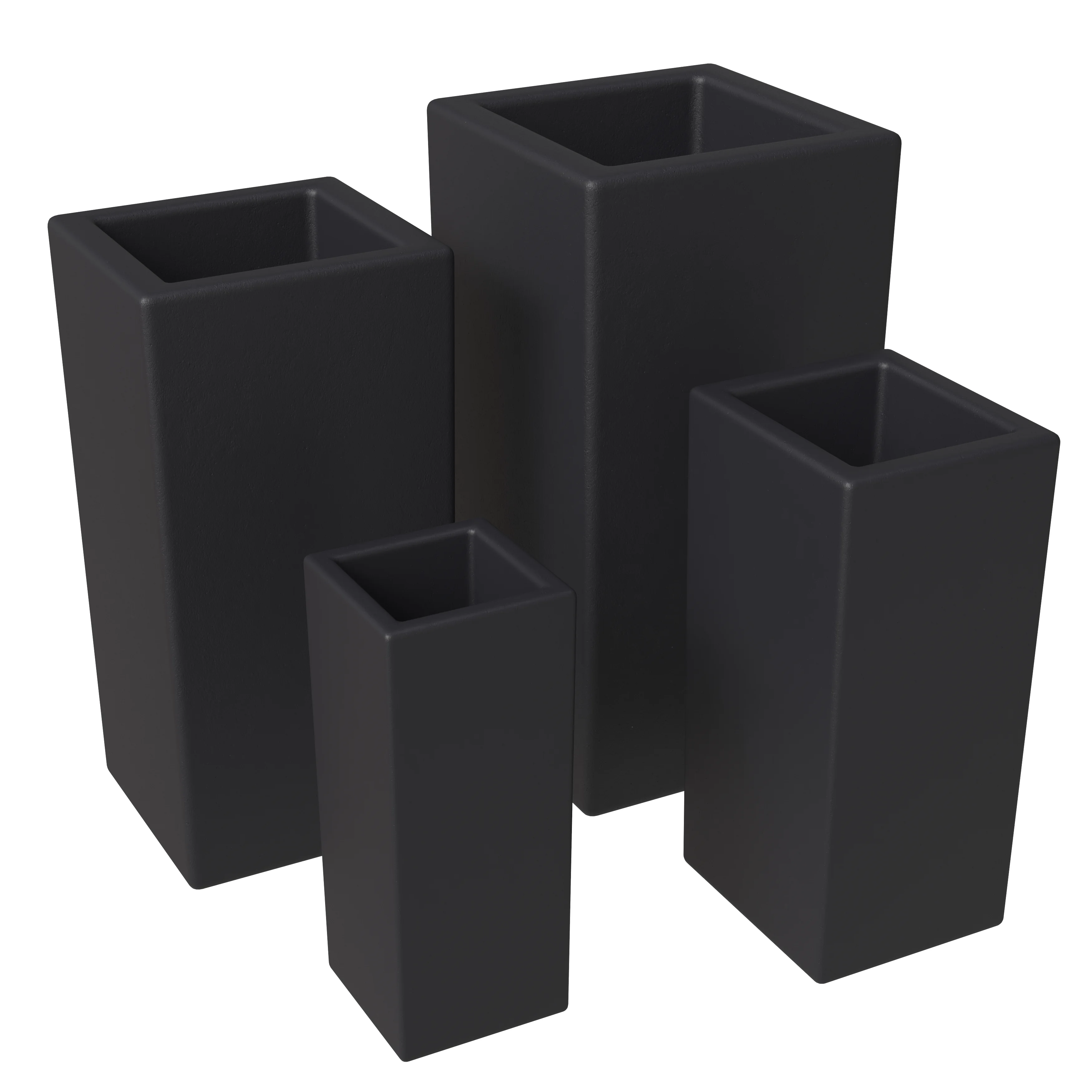 Terra Planter Set Black