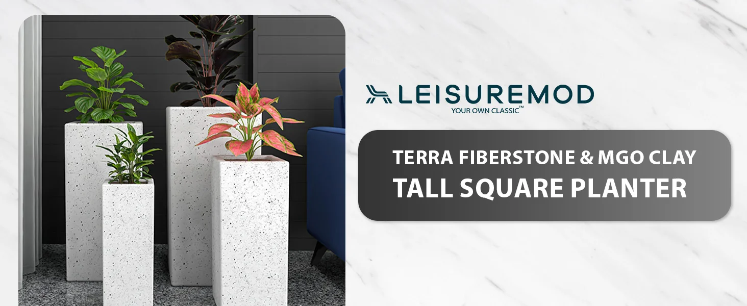 Terra Planter Set White