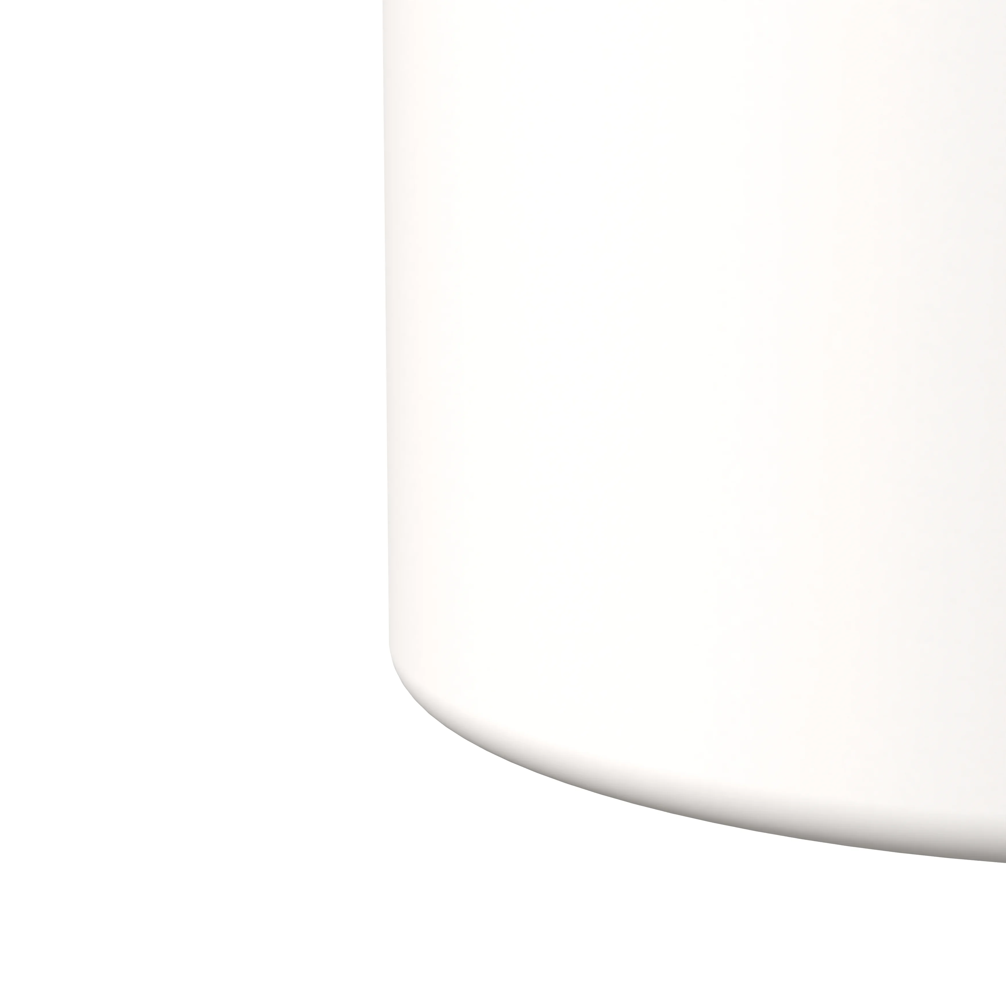 Tundra Series Poly Stone cylindrical Shape Planter in White 20" Dia, 22" High