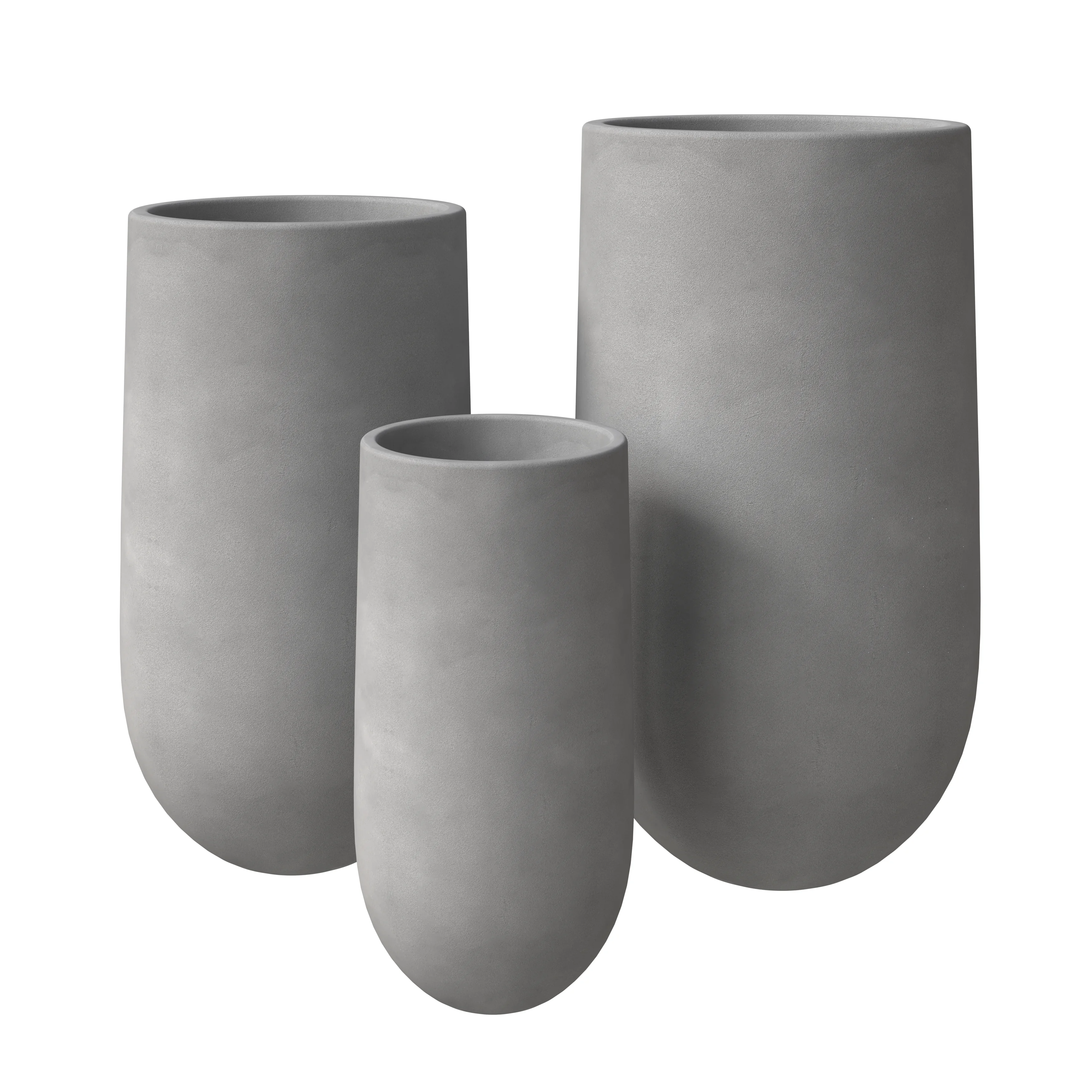 Topiary Planter Set Dark Grey