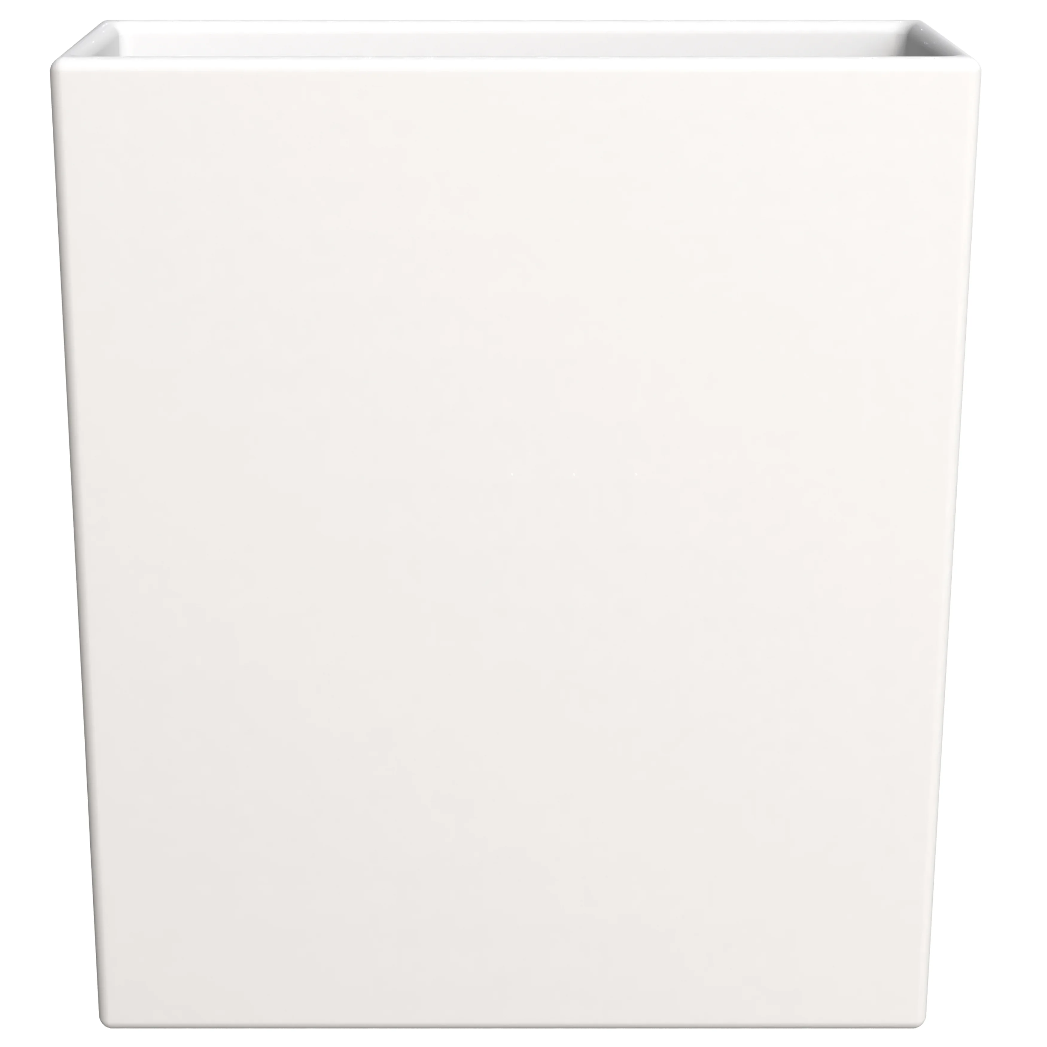 Thistle Series Poly Stone Planter in White 22" Dia 15" high