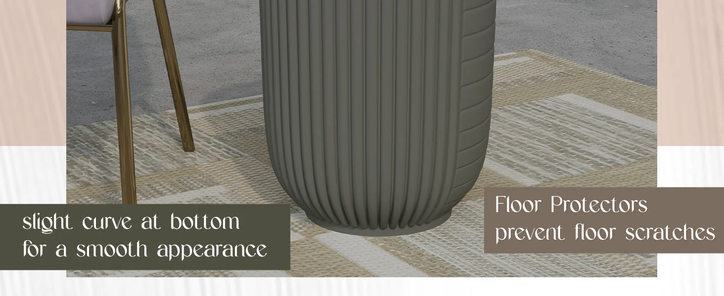 Modern Side End Table Trove Series In Green Grey