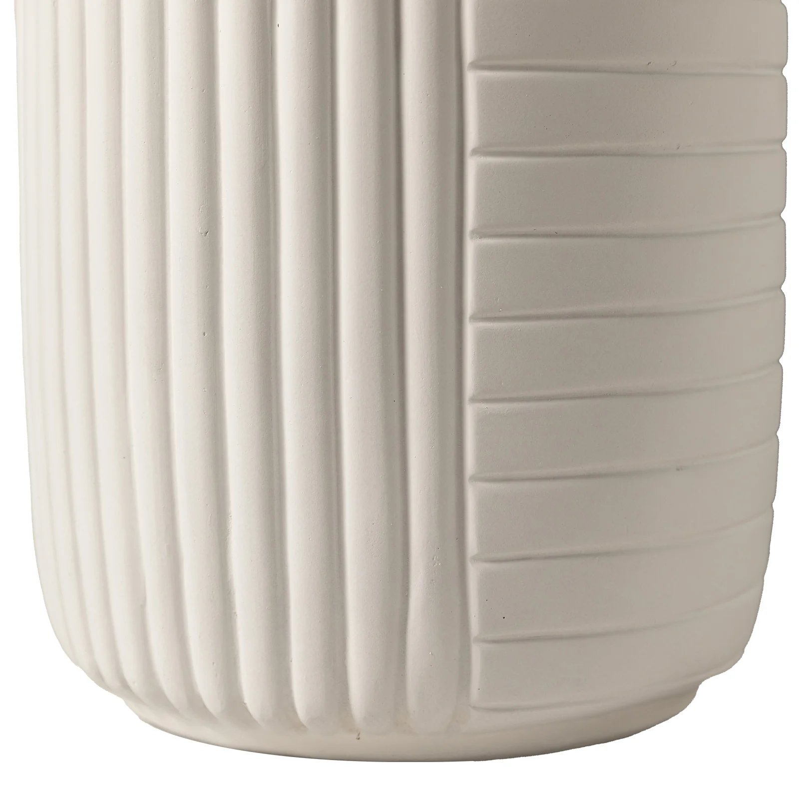 Modern Side End Table Trove Series In White