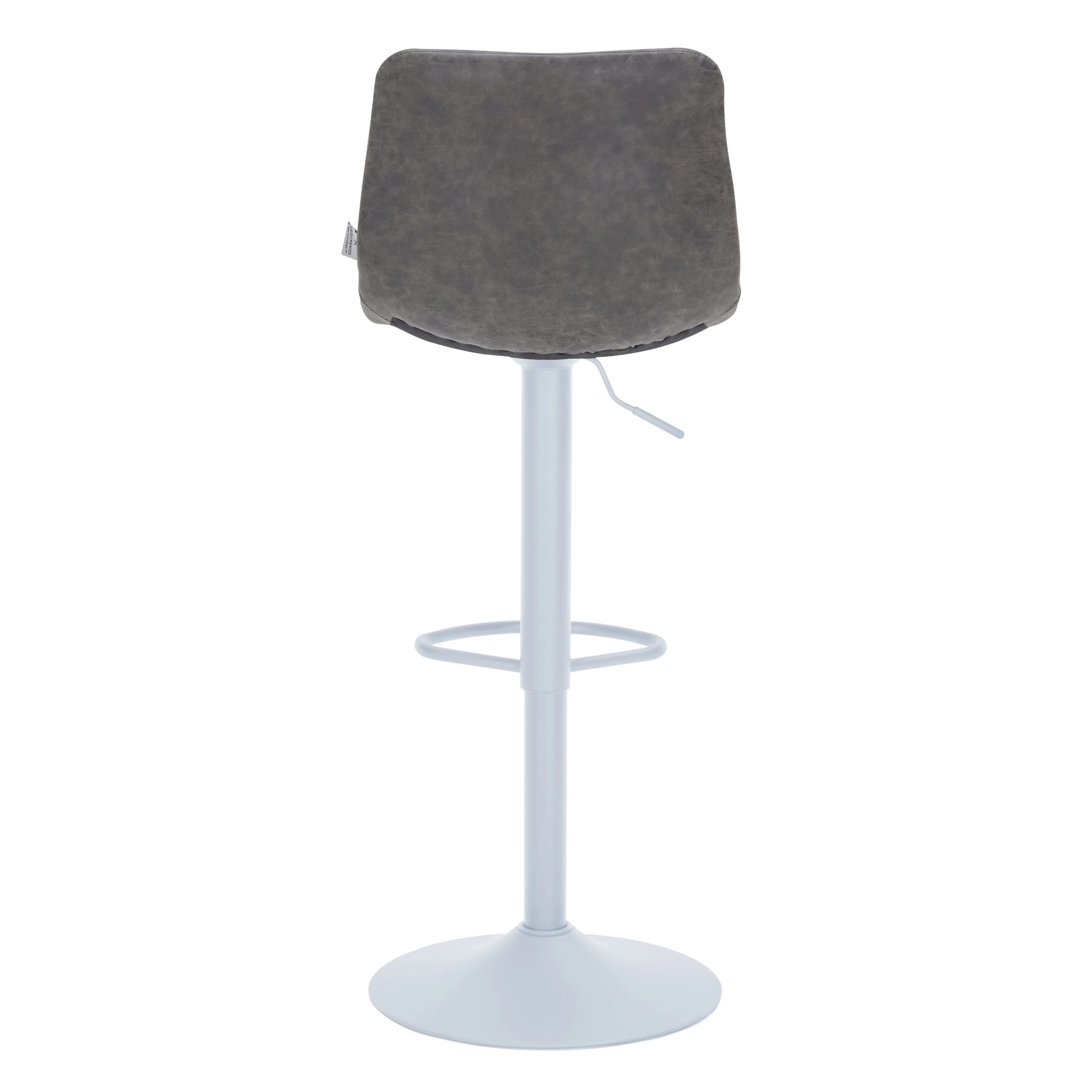 Tilbury - Bar stool - White base- Grey