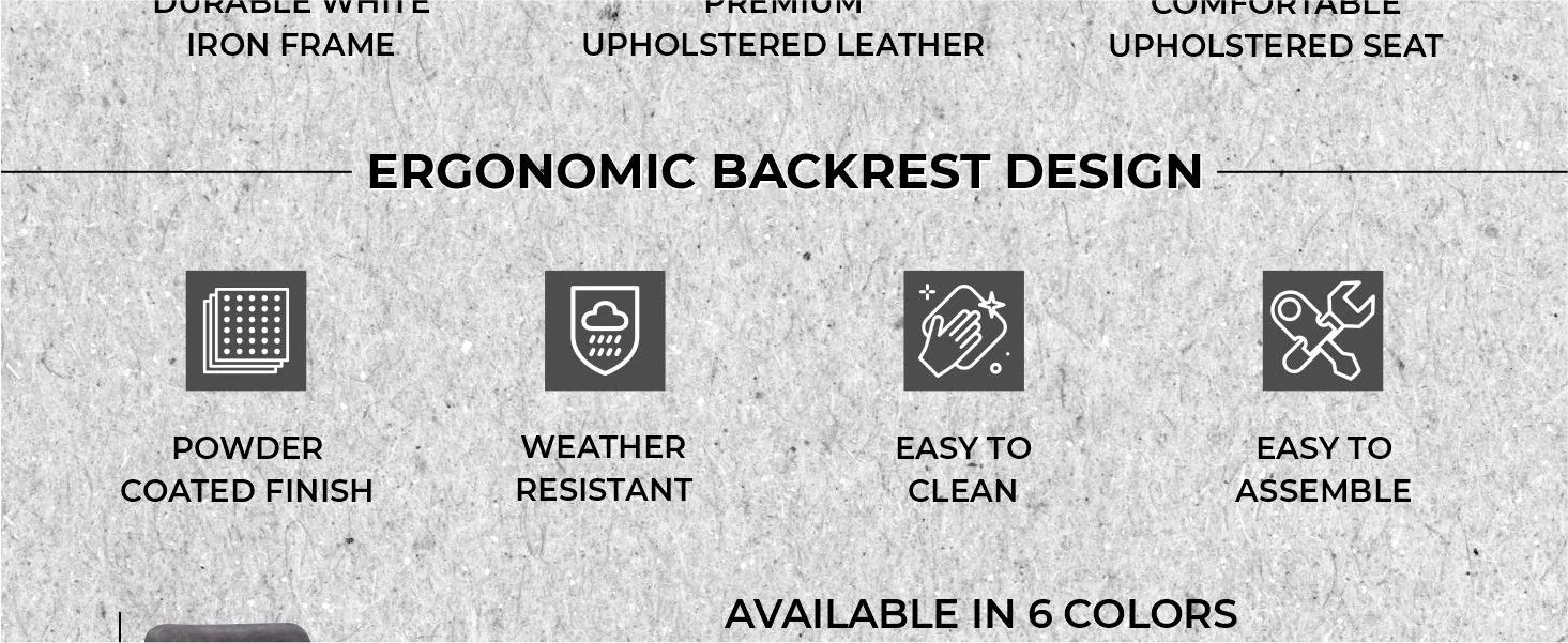 Tilbury - Bar stool - White base- Grey