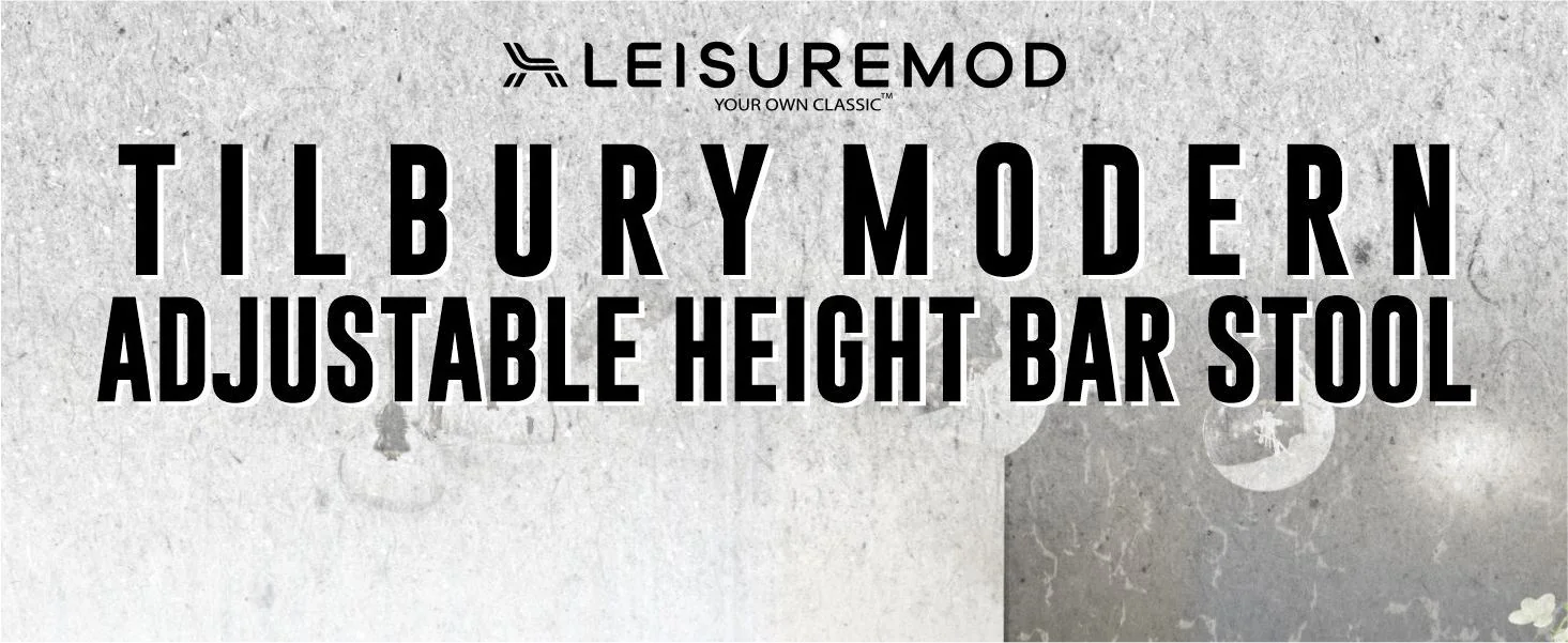 Tilbury - Bar stool - White base- Grey