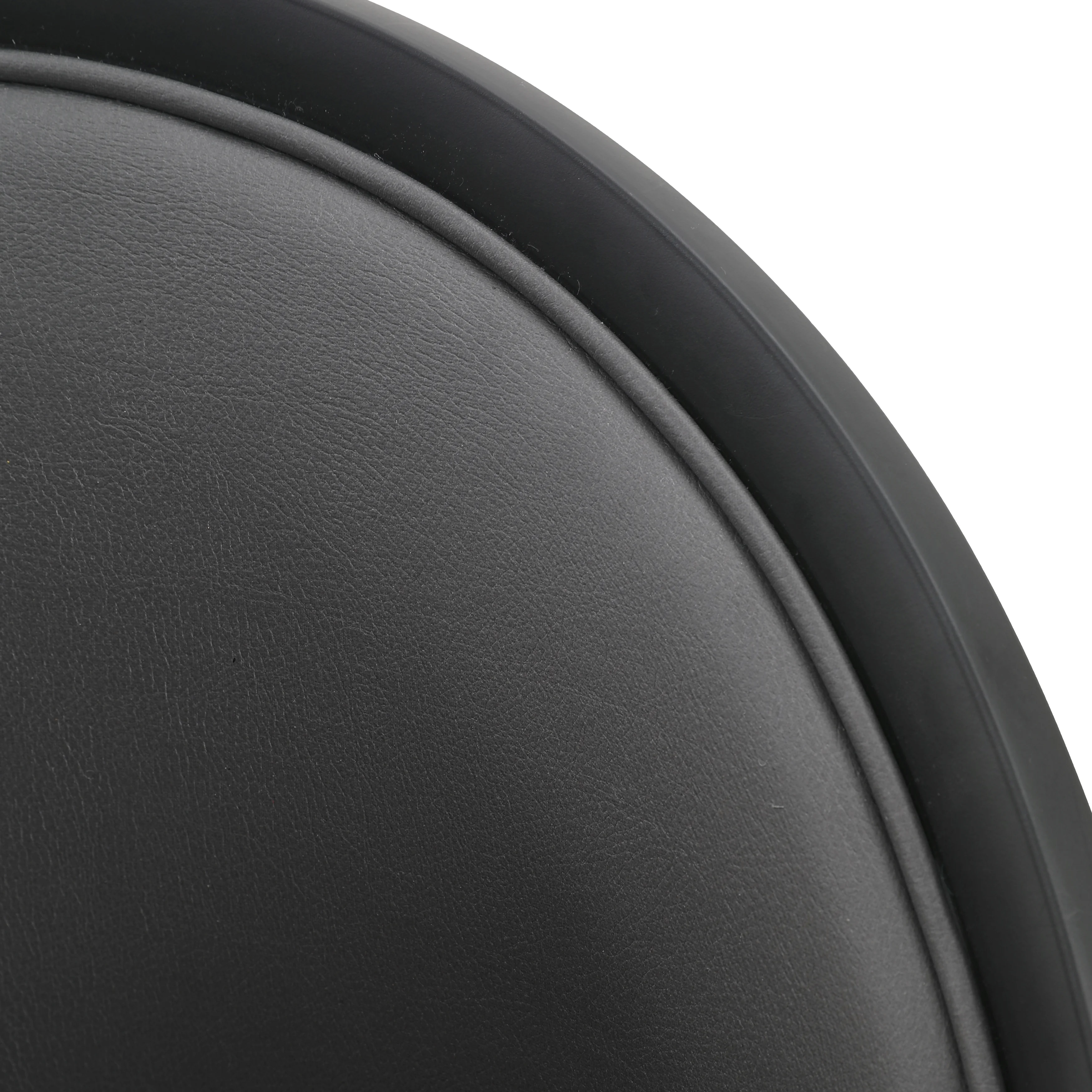 Urbane Collection Modern Dining Chair in Charcoal - Set of 2