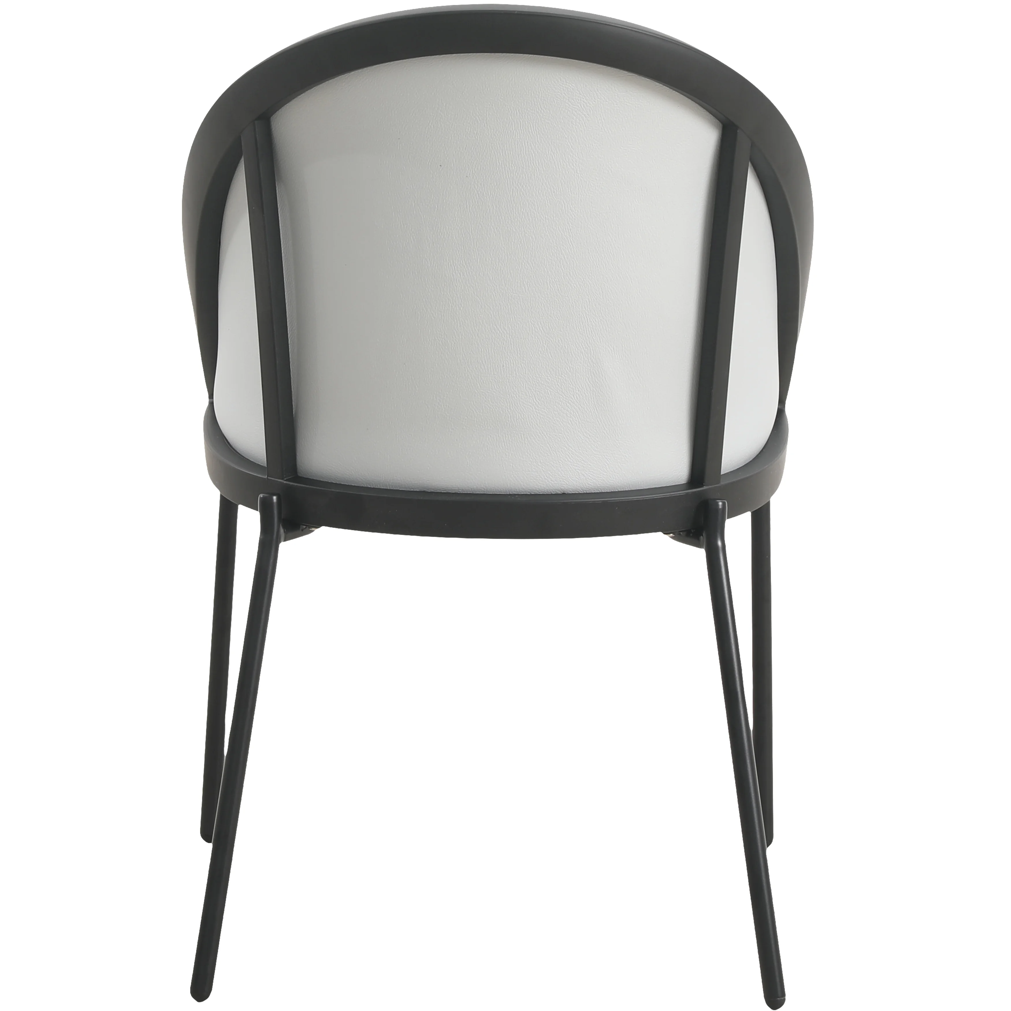 Urbane Collection Modern Dining Chair in Light Grey