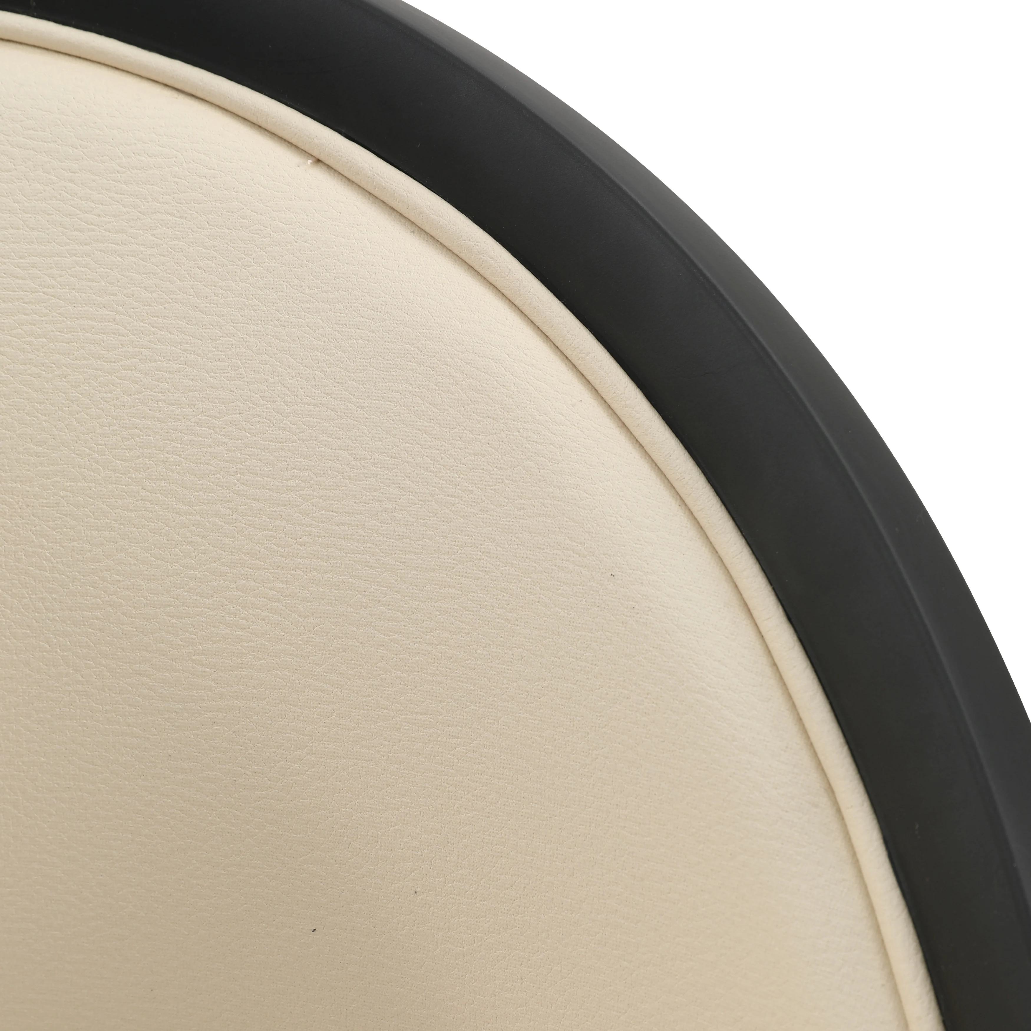 Urbane Collection Modern Dining Chair in Taupe - Set of 2