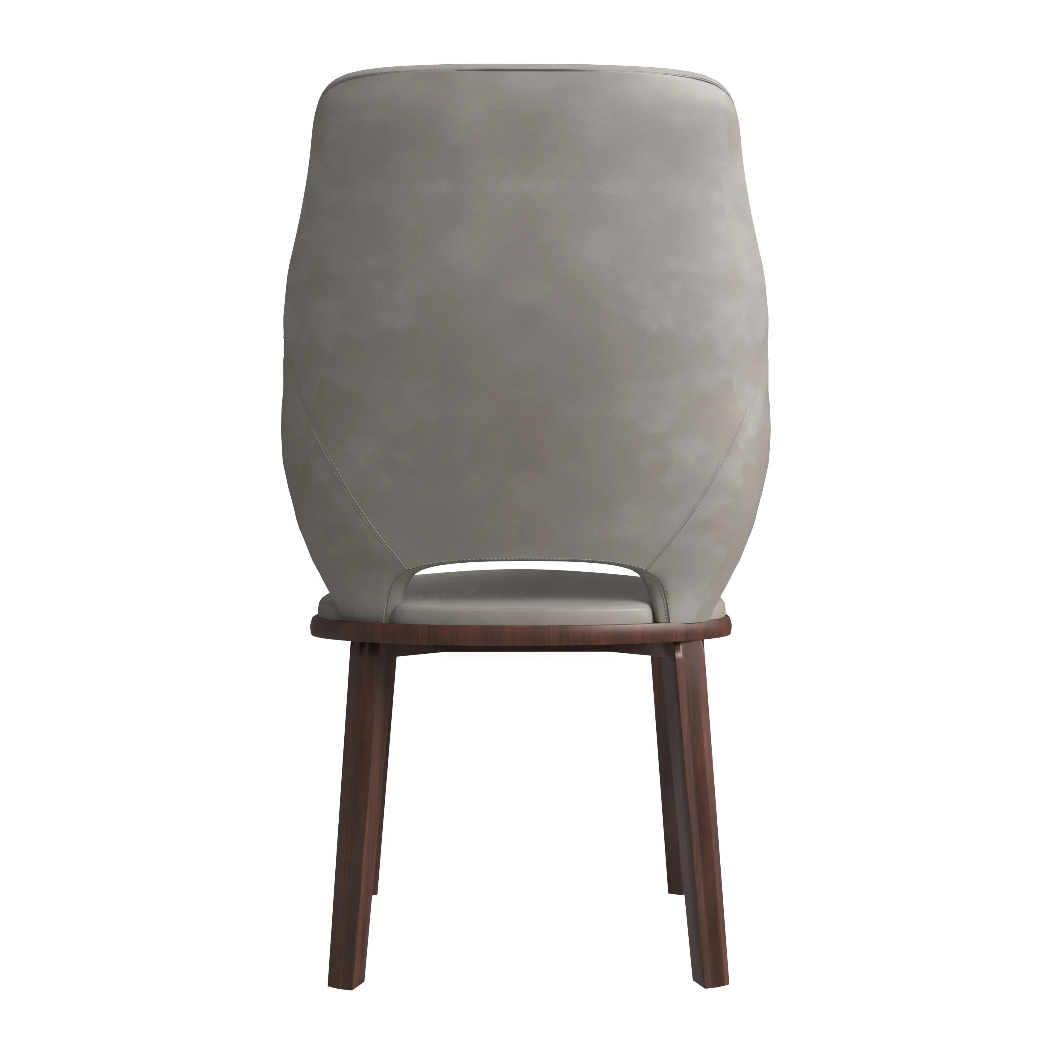 Vivara Collection Modern Dining Chair in Grey Set of 4