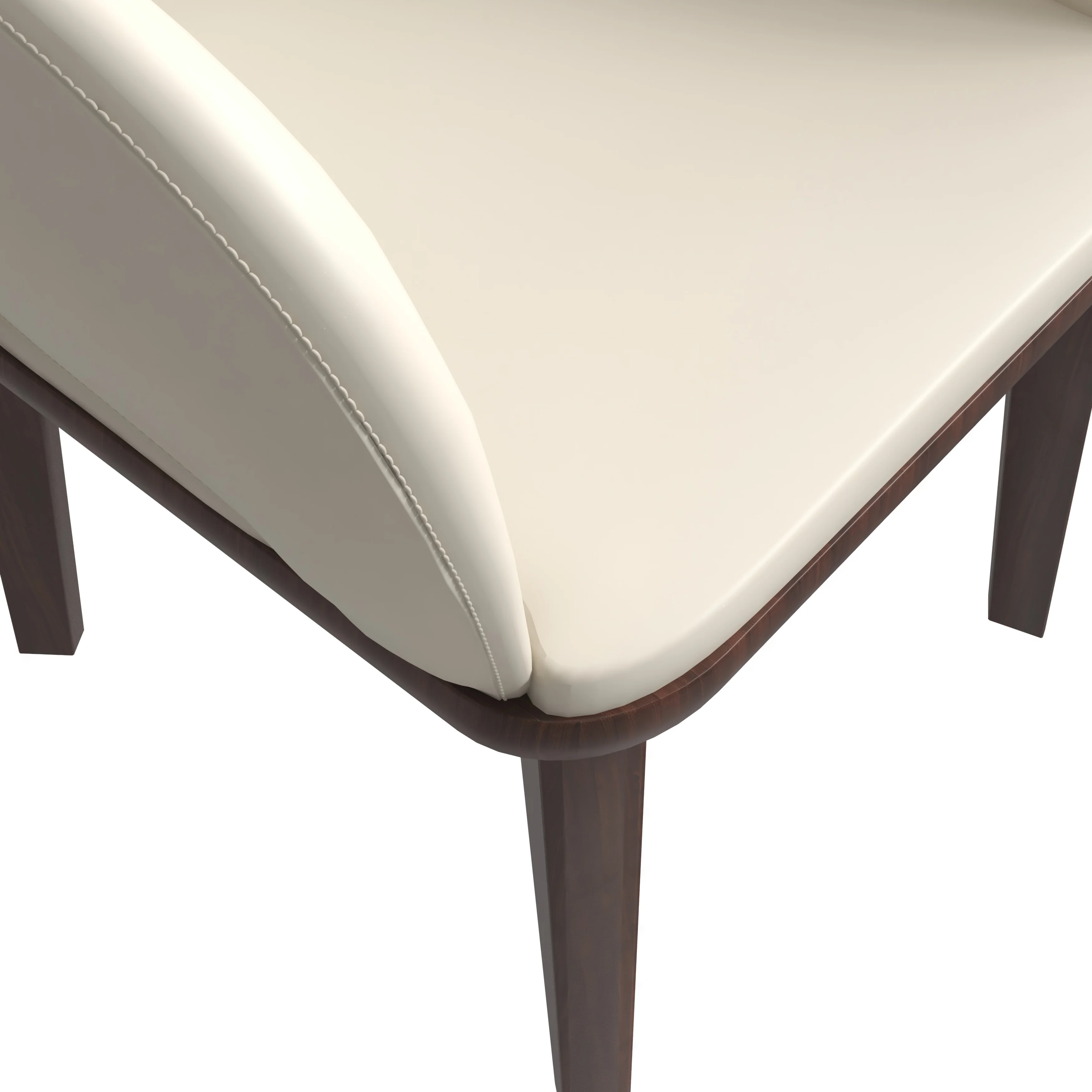 Vivara Collection Modern Dining Chair in Light Troupe