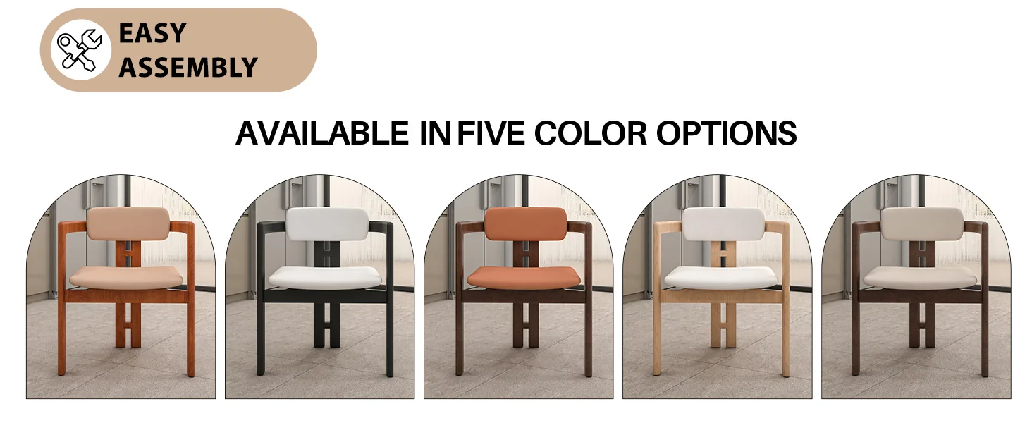 Velo Series Modern Dining Cha...rk Natural Wood with Taupe Seat Set of 4
