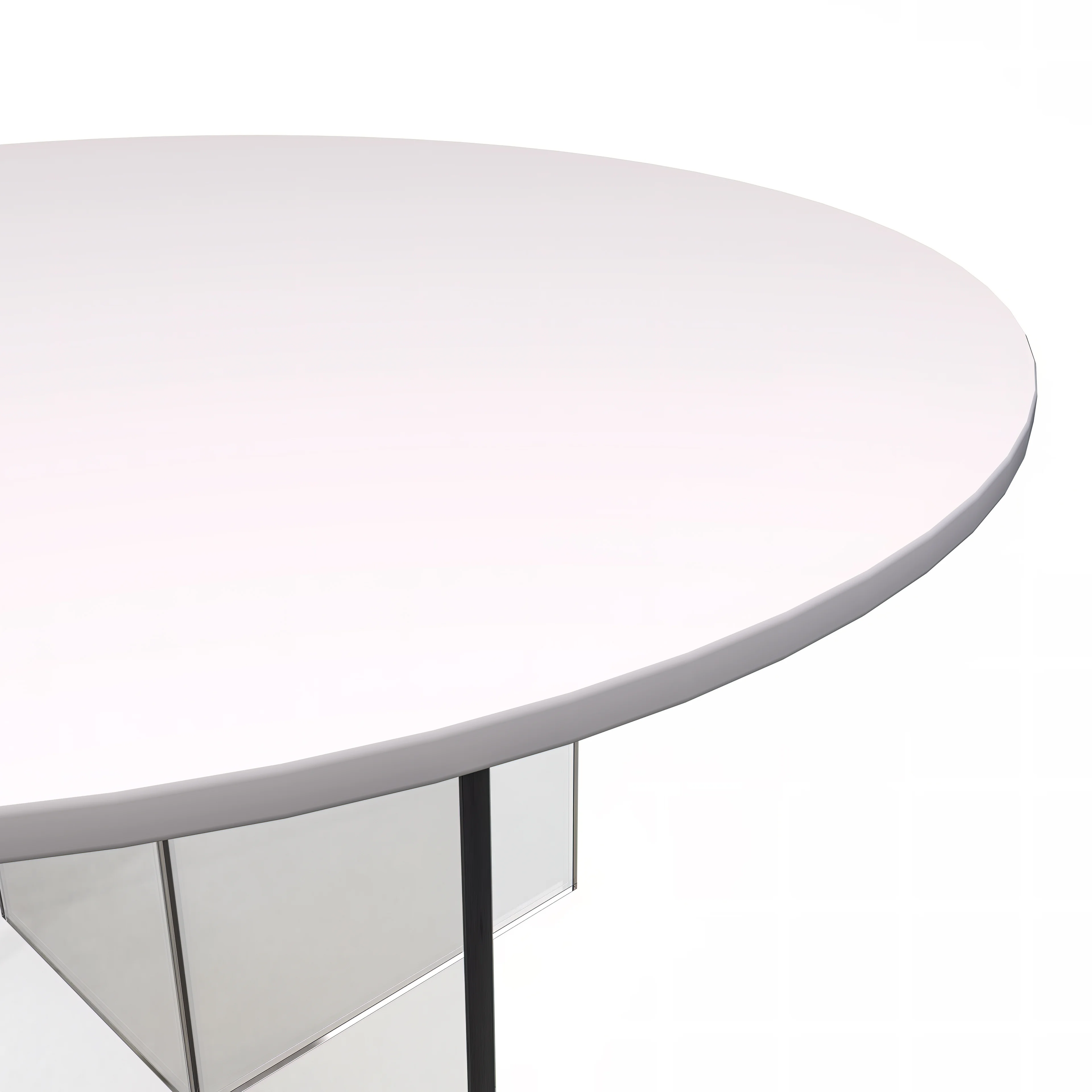 Valore Collection Acrylic Coffe Table With White Top
