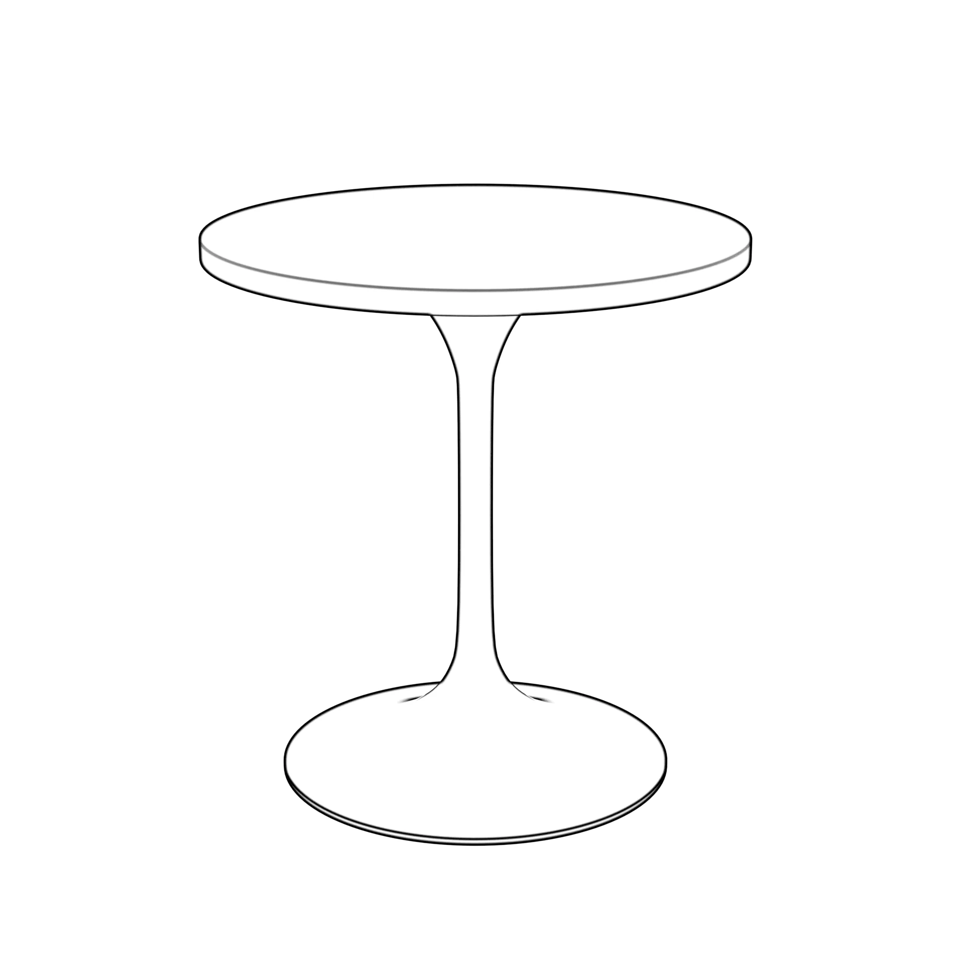 Verve Collection 27 Round Dining Table, Brushed Gold Base with Sintered Stone Grey Top