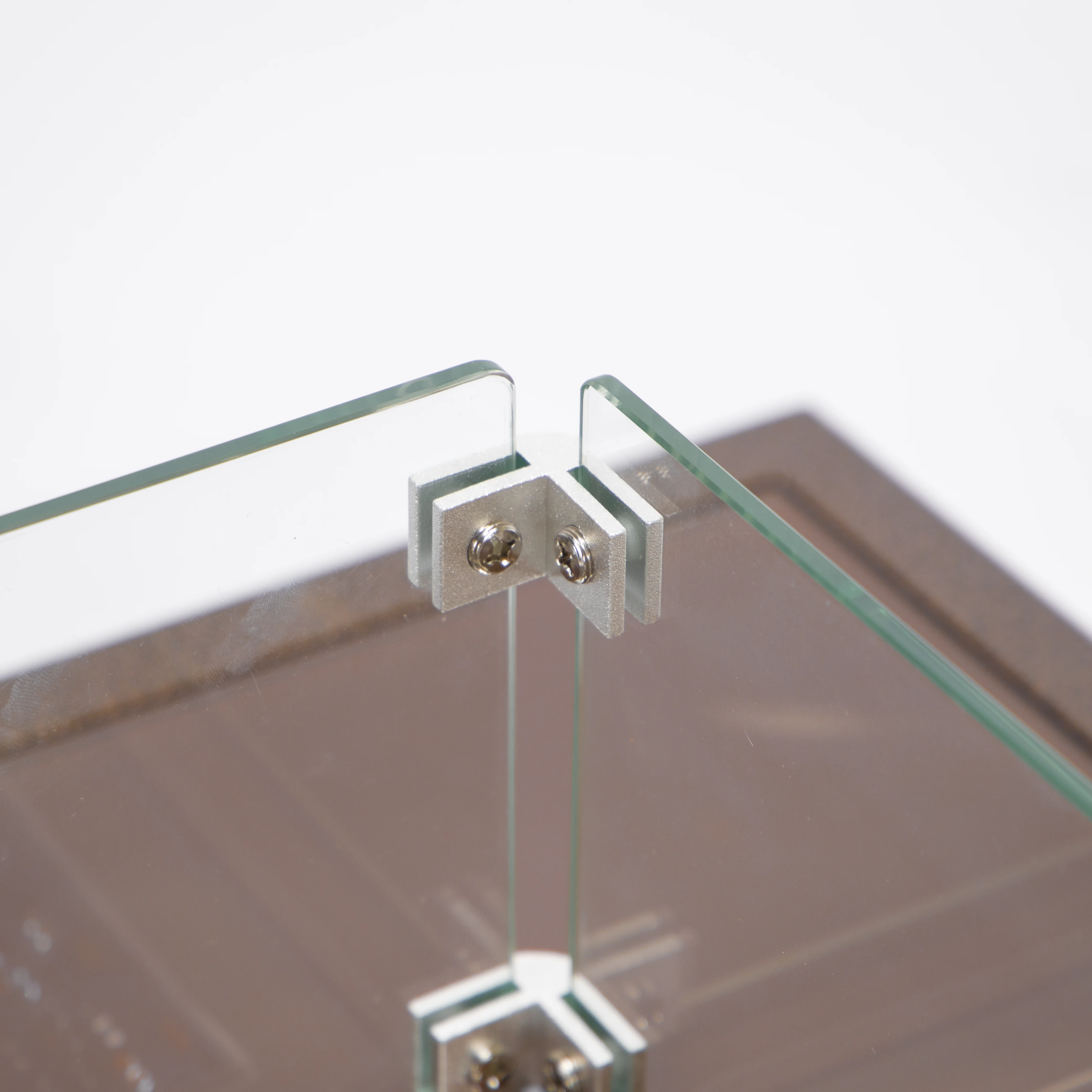 Walbrooke Outdoor Patio Aluminum Square Fire Pit Side Table with Lid and Fire Glass for Patio and Backyard Garden