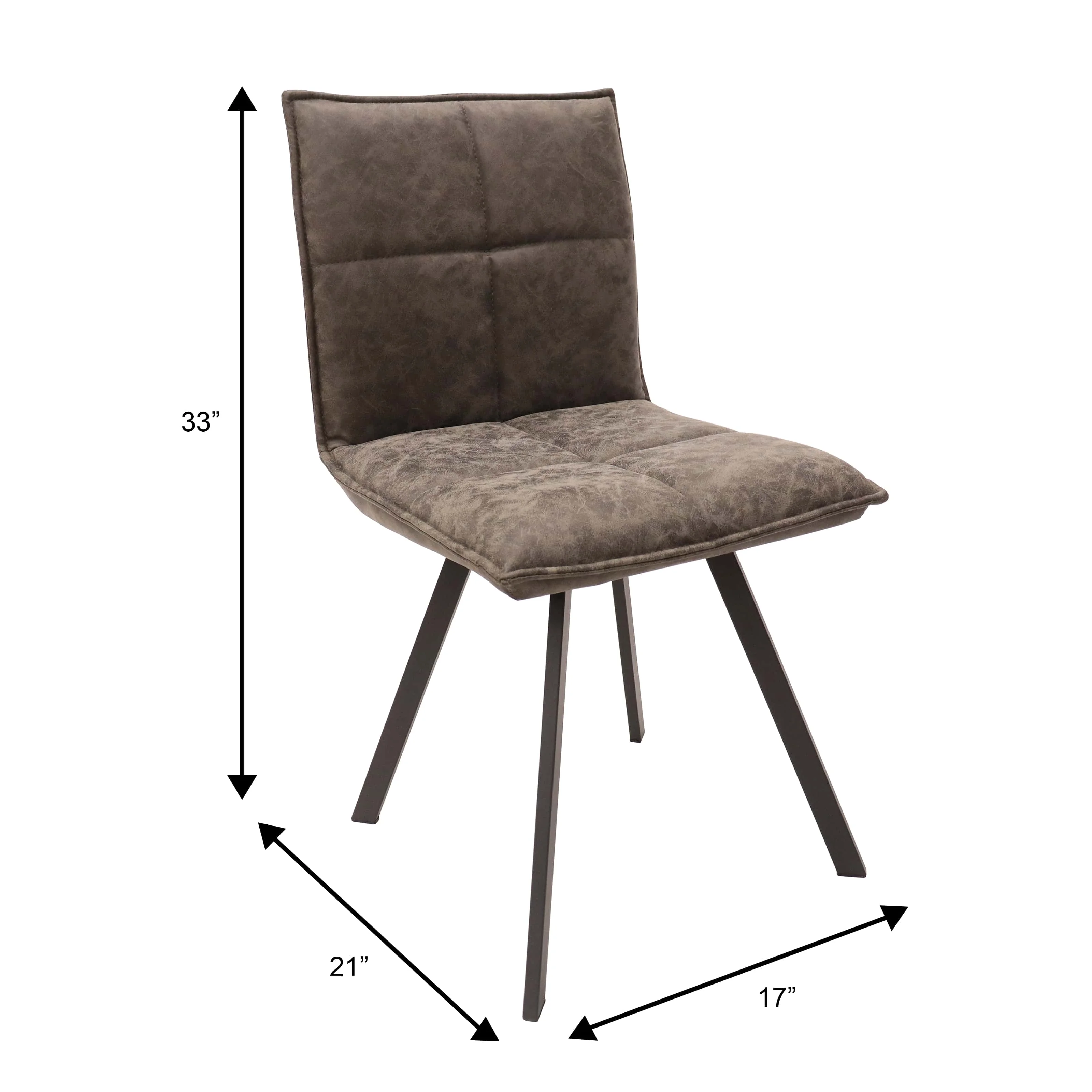 Zayle 5-Piece Dining Set with 55" Rectangular Dining Table in White Grey Sintered Stone Top and 4 Leather Dining Chairs in Peacock Blue