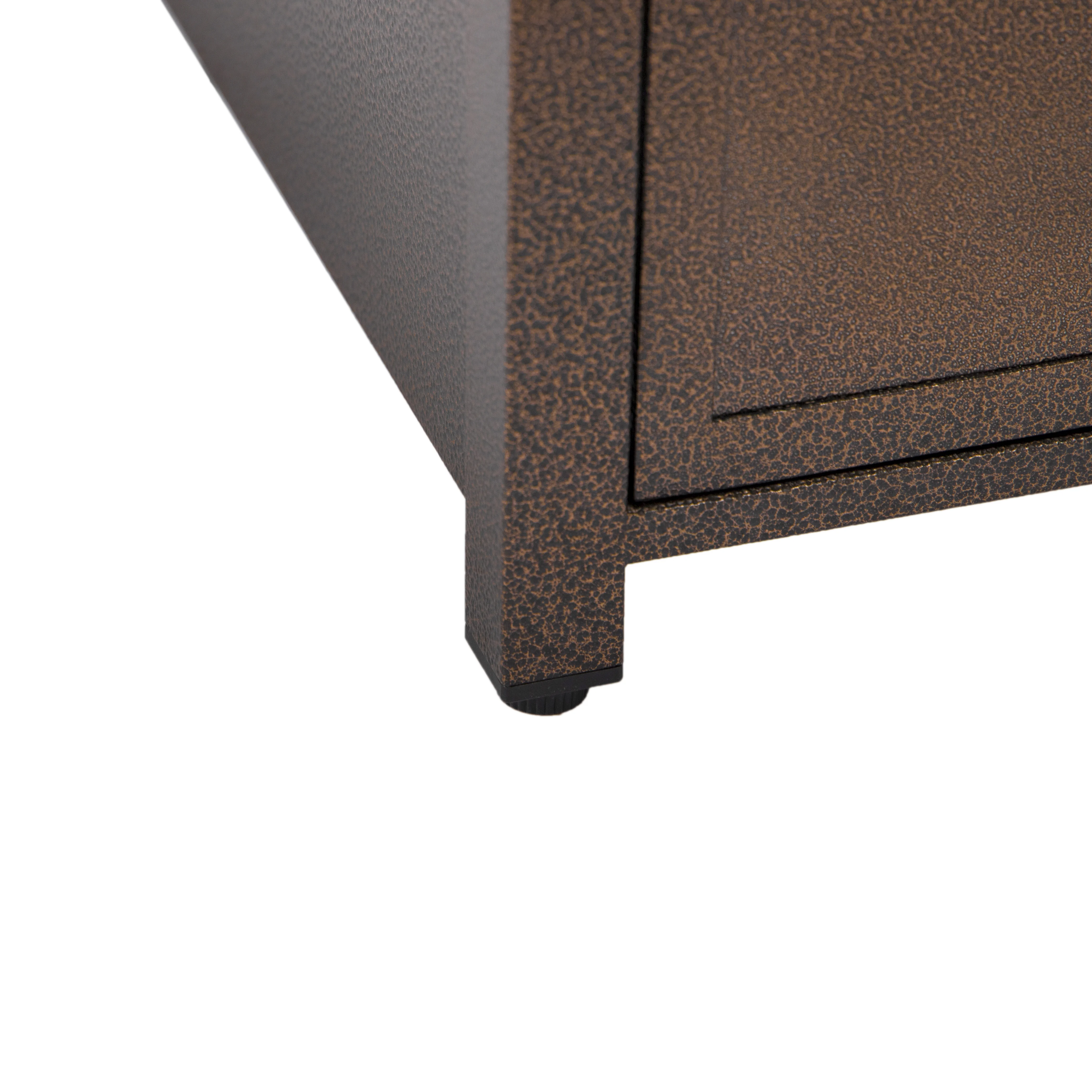 Walbrooke Brown Patio Square Tank Holder in Brown