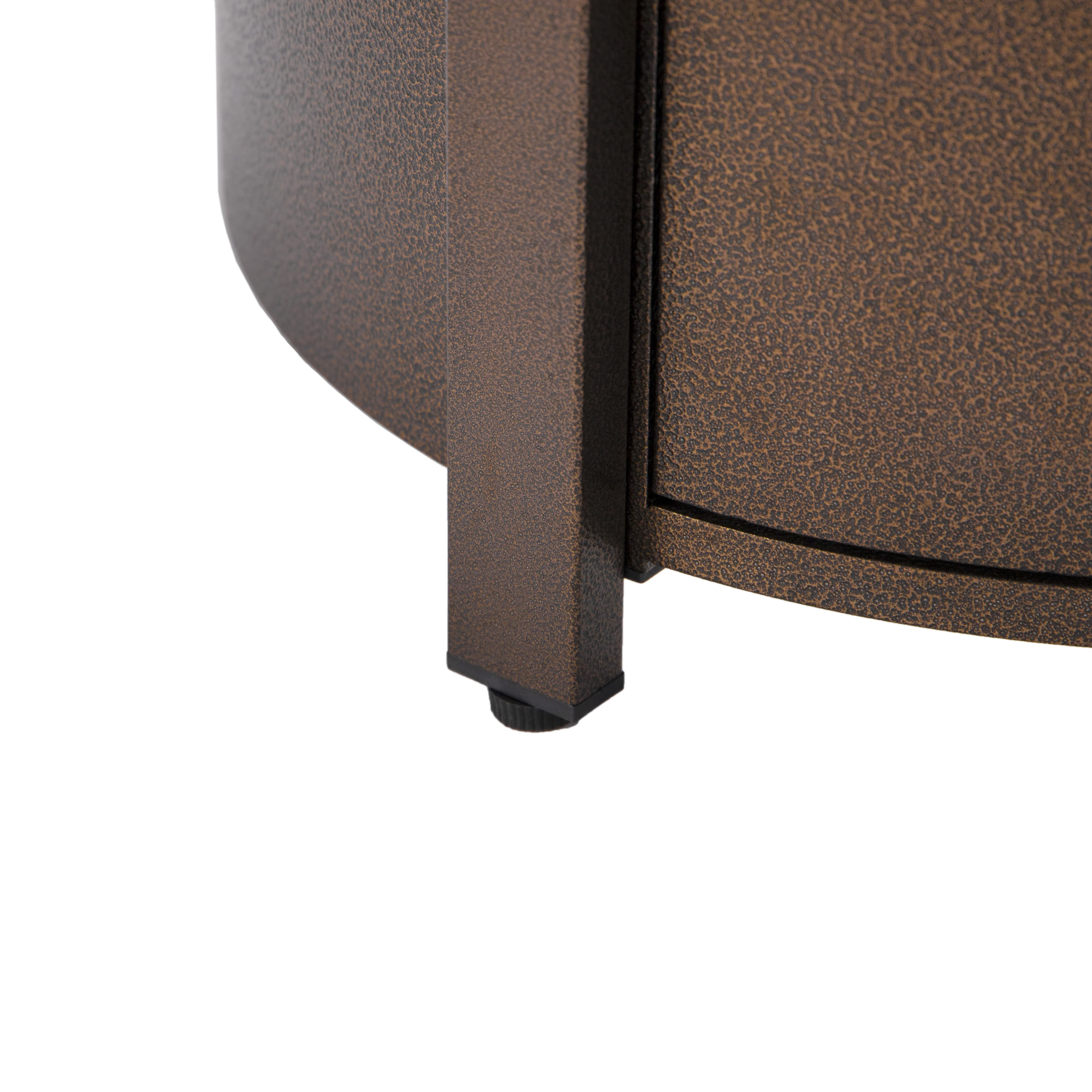 Walbrooke Brown Patio Round Tank Holder in Brown