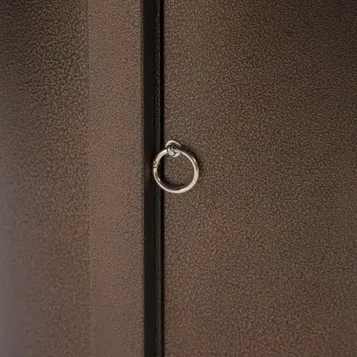 Walbrooke Brown Patio Round Tank Holder in Brown