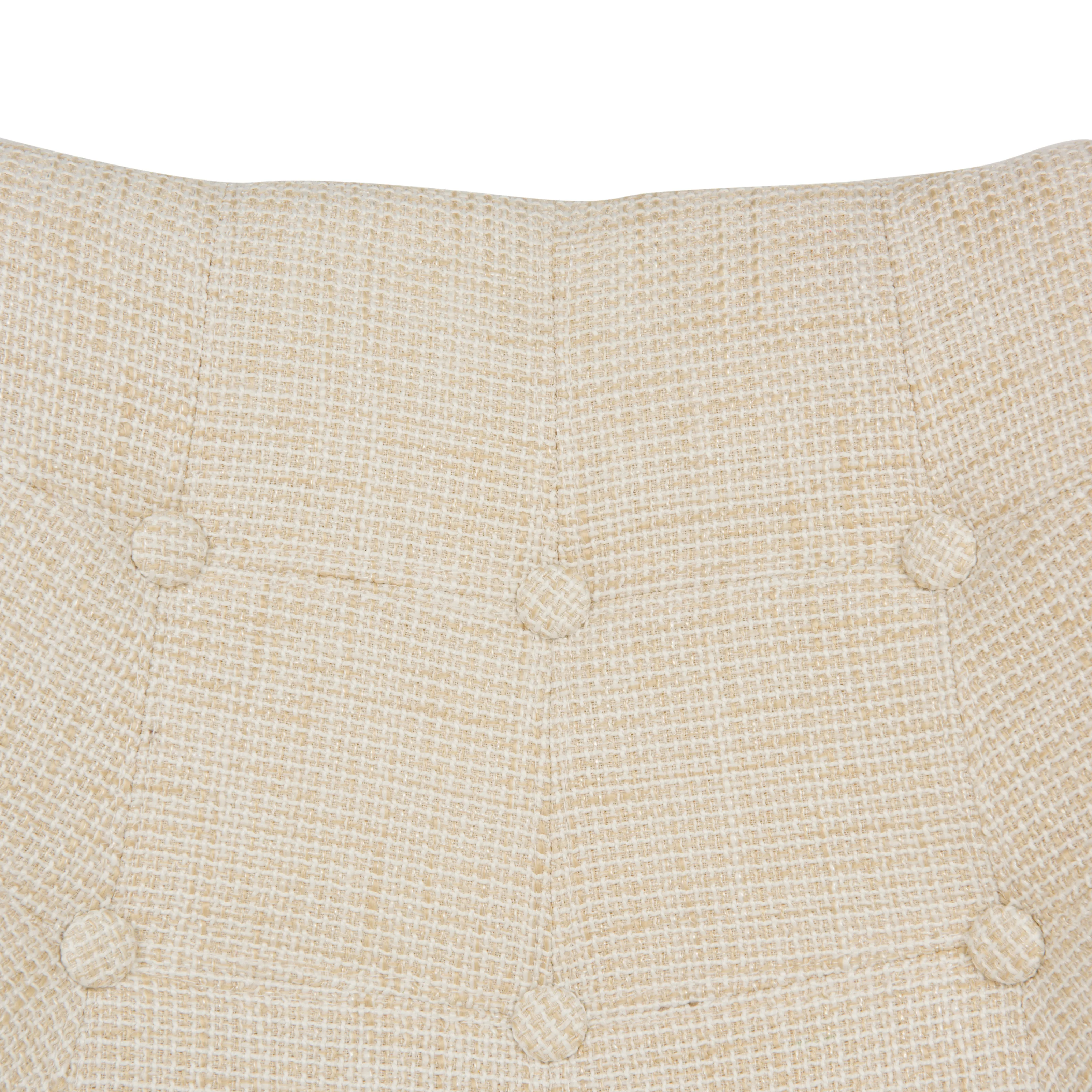 Willow Twill Fabric Eiffel Rocking Chair