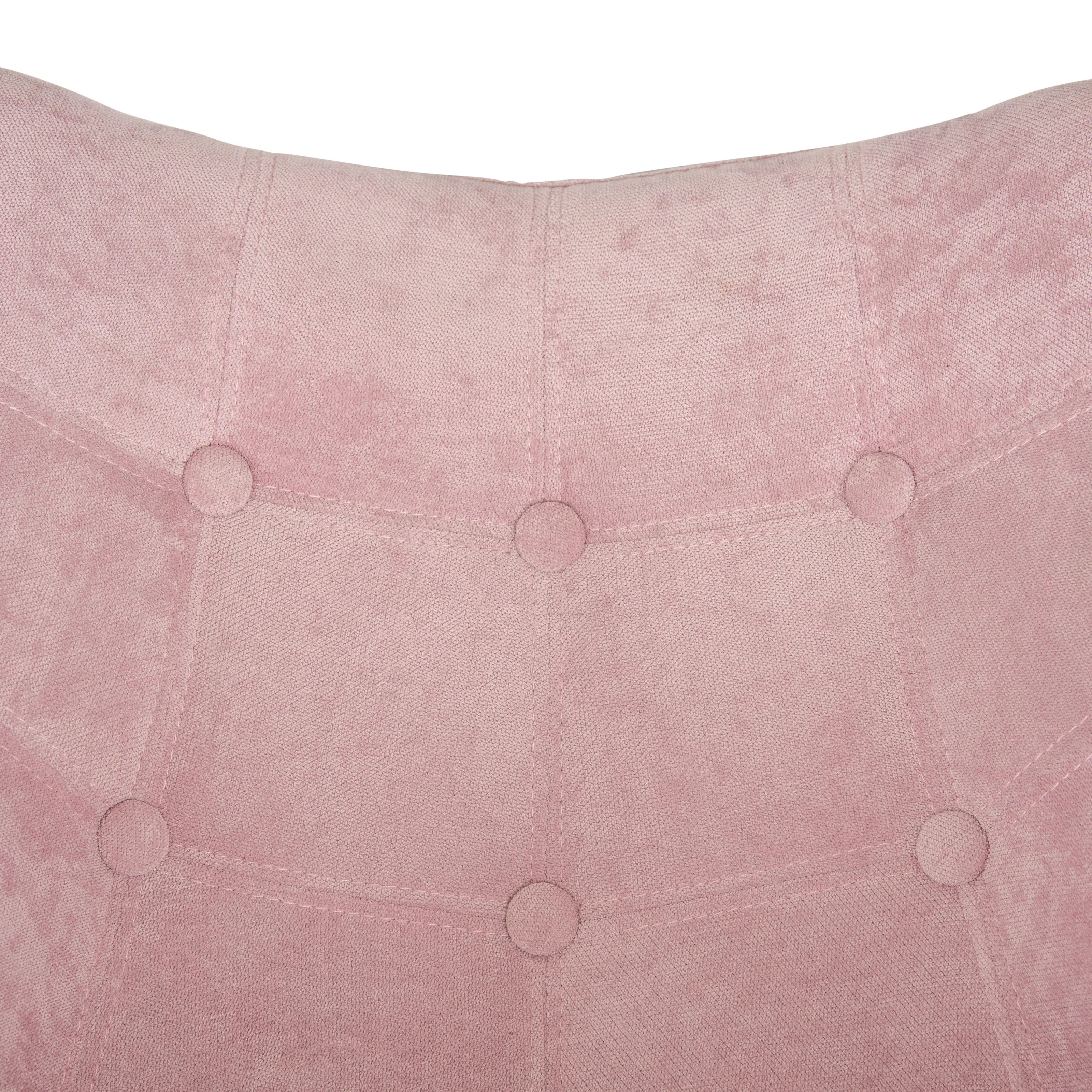 Willow Velvet Eiffel Base Rocking Chair