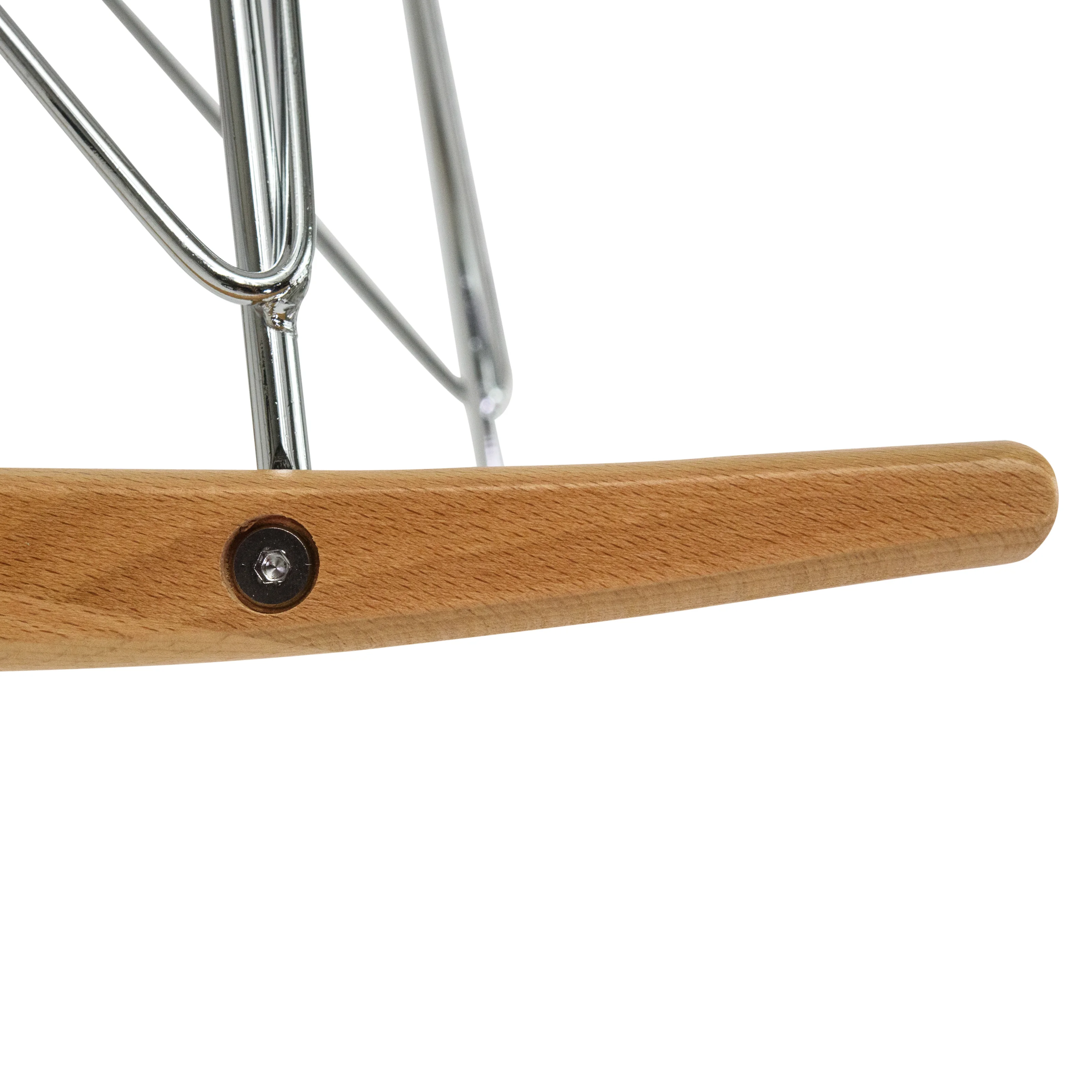 Wilson Twill Fabric Eiffel Rocking Chair