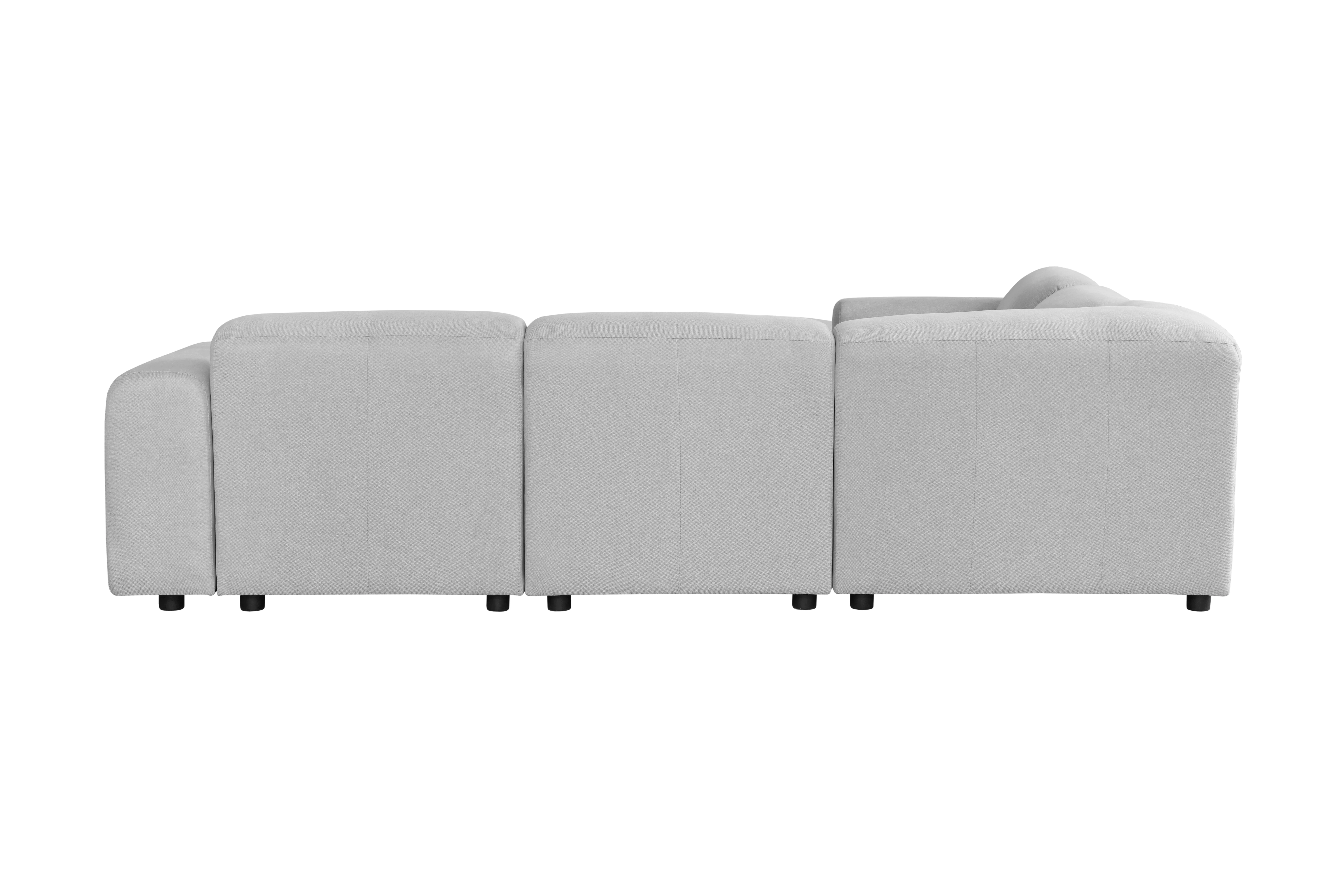 Whisper 6-Seater Conversation Set with Ottoman in Taupe