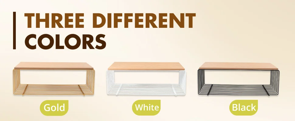 Walden Rectangular Coffee Table with Ash Veneer Top and Powder Coated Steel Frame in White