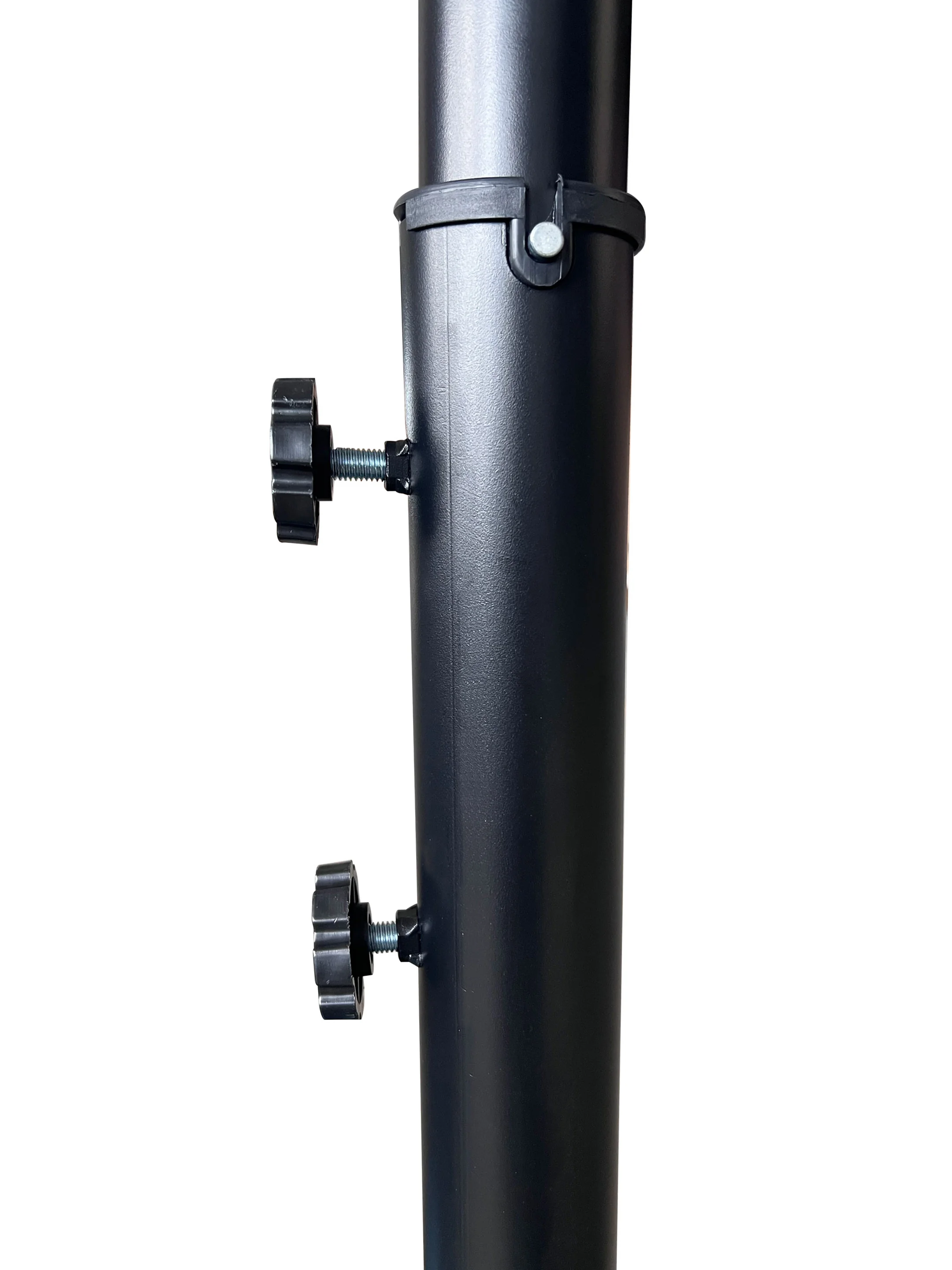 Willry Modern Outdoor 10 Ft Offset Cantilever Hanging Patio Umbrella With Solar Powered LED in Cream