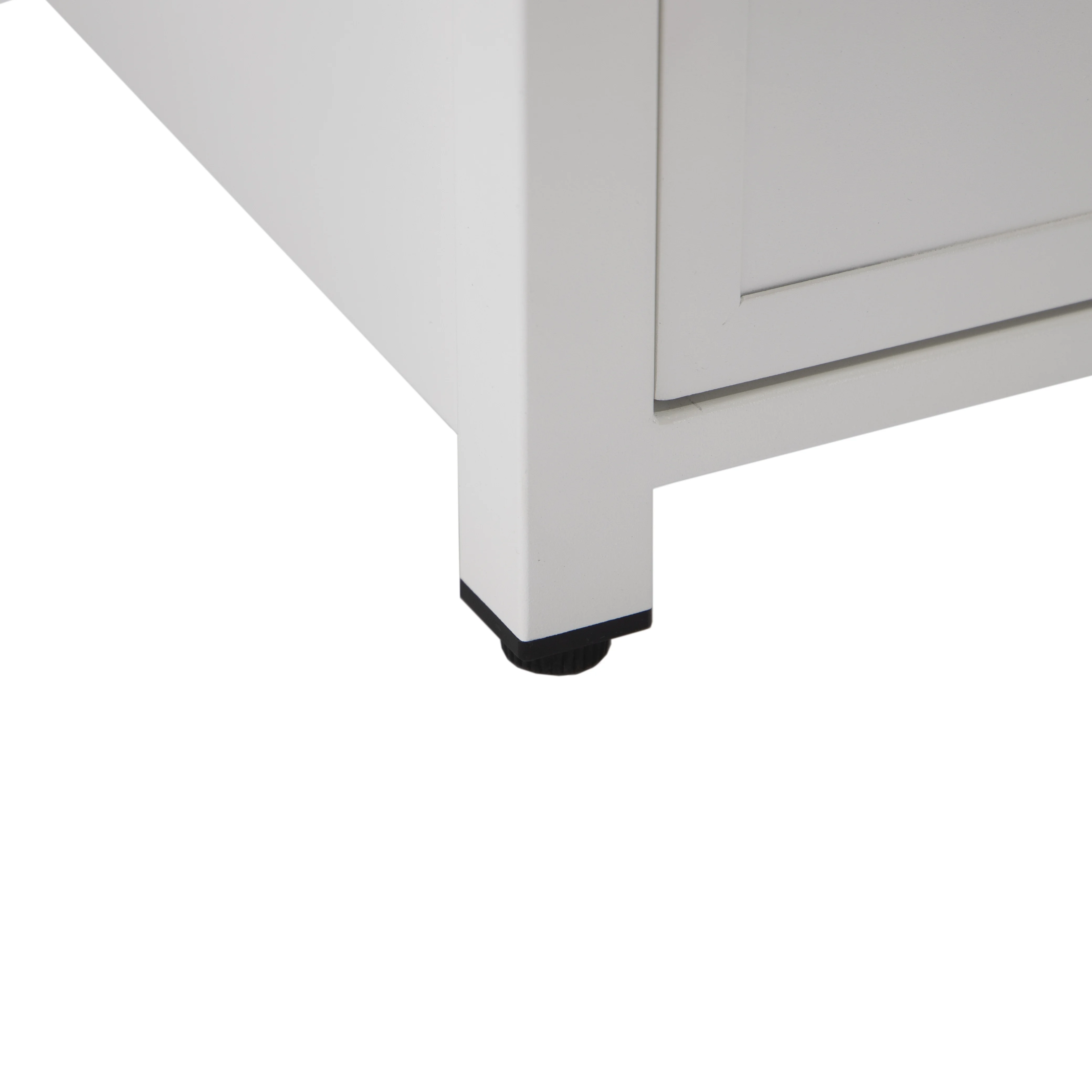 Walbrooke Patio Square Fire Pit and Tank Holder in White