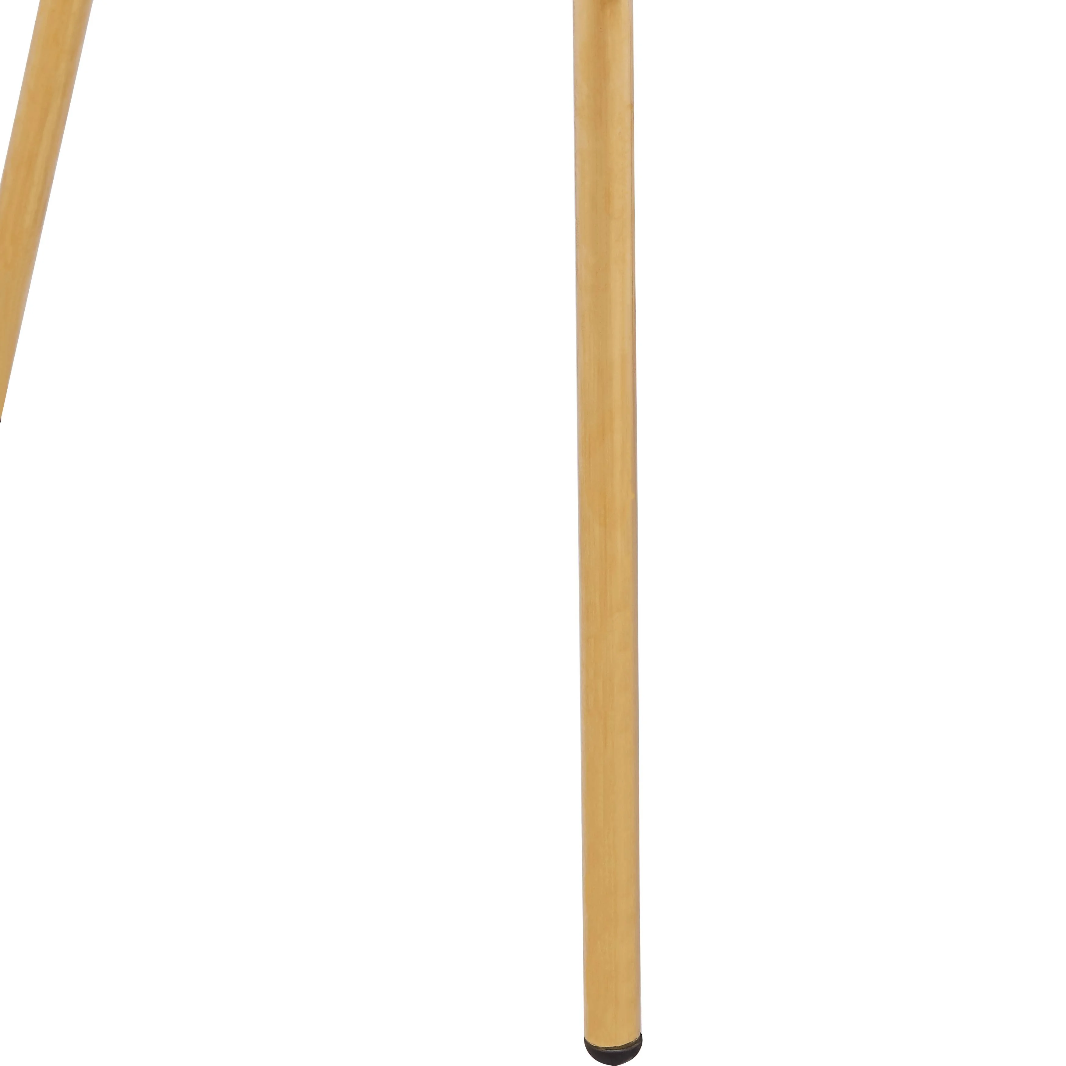 Zaire Collection Modern Dining Chair, Gold Legs and Taupe Fabric