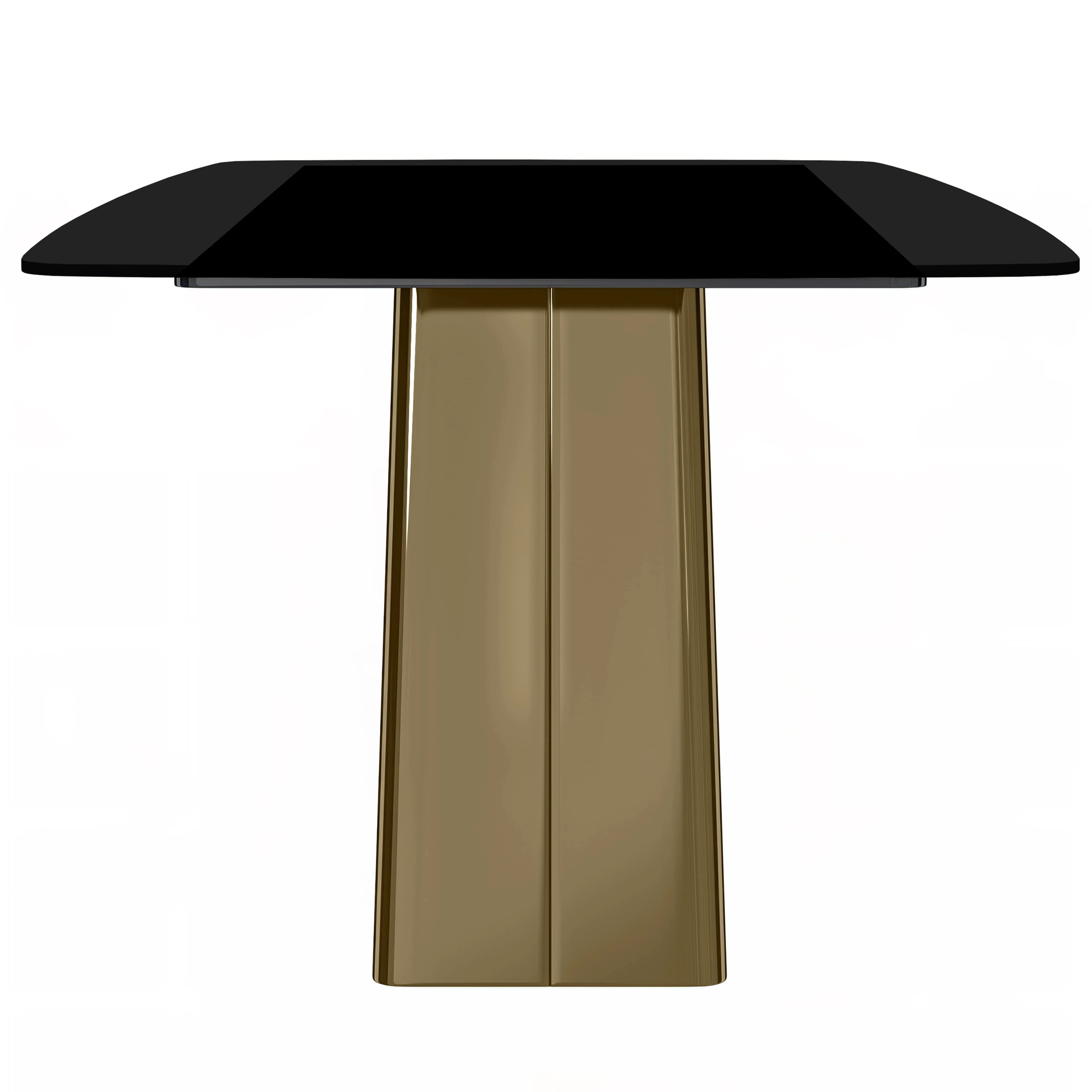 7-Piece Dining Set with Rectangular Glass Dining Table and 6 Upholstered Dining Arm Chairs