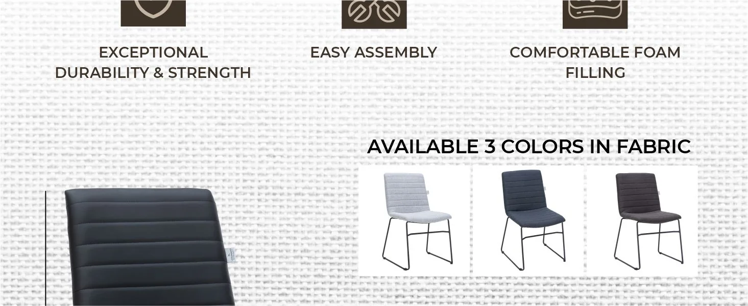 Zylar Series Office Guest Chair in Black Leather