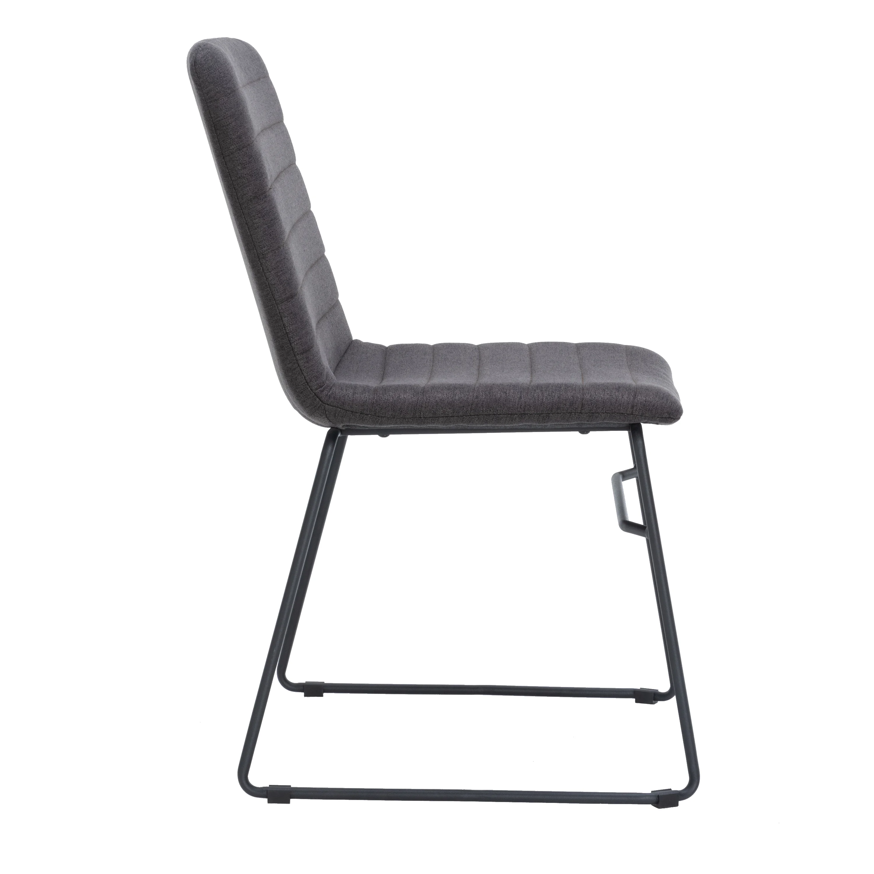 Zylar Series Office Guest Chair in Brown Fabric