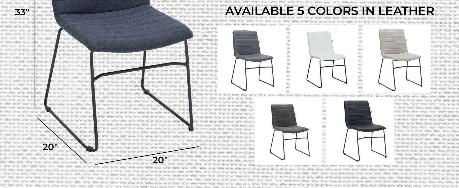 Zylar Series Office Guest Chair in Dark Blue Fabric