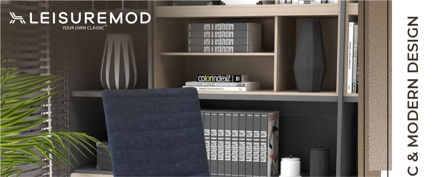 Zylar Series Office Guest Chair in Dark Blue Fabric