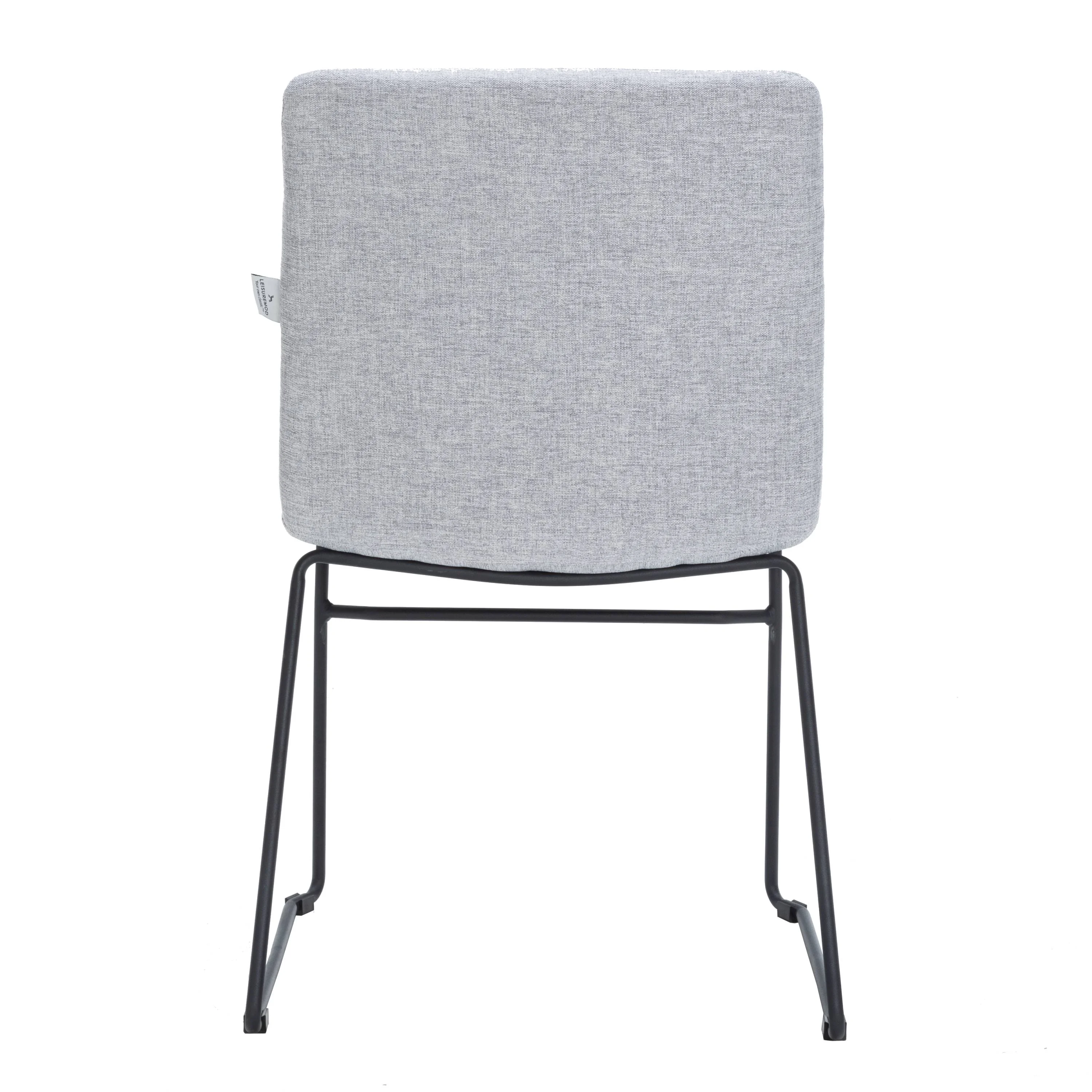 Zylar Series Office Guest Chair in Grey Fabric
