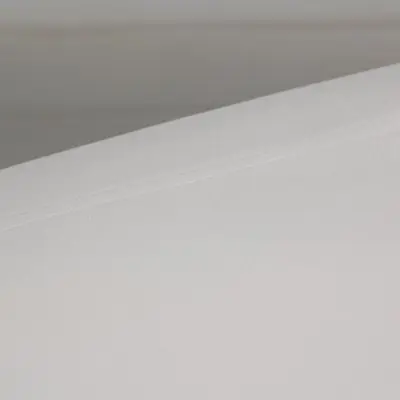 Zuno Collection Modern Single Seater Sofa in White Velvet