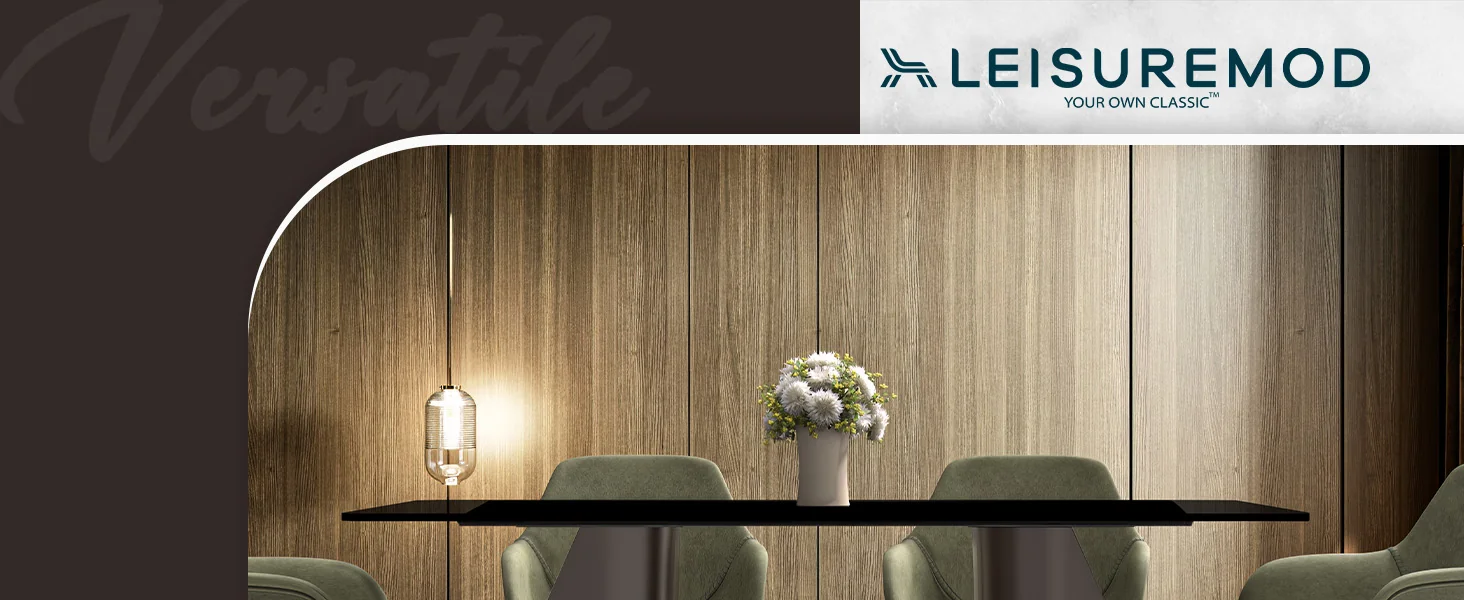 Zelan Series Modern Dining Table Champagne Gold Stainless steel Base, With 55" Black Glass Top